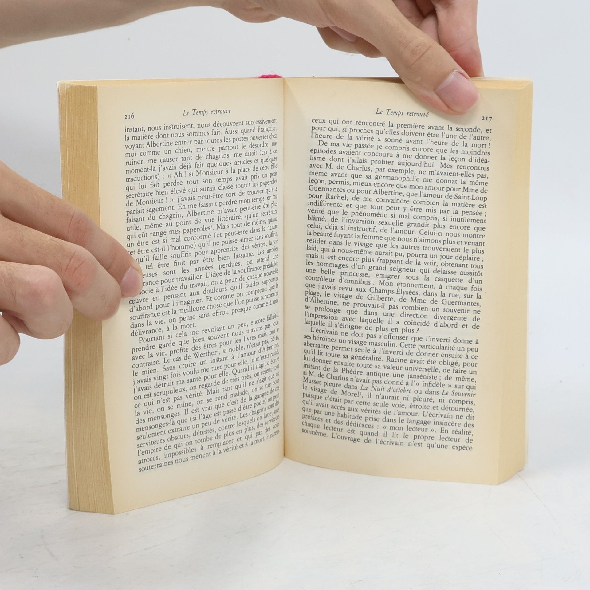 Marcel Proust Le Temps retrouve. Die wiedergefundene Zeit, französische Ausgabe