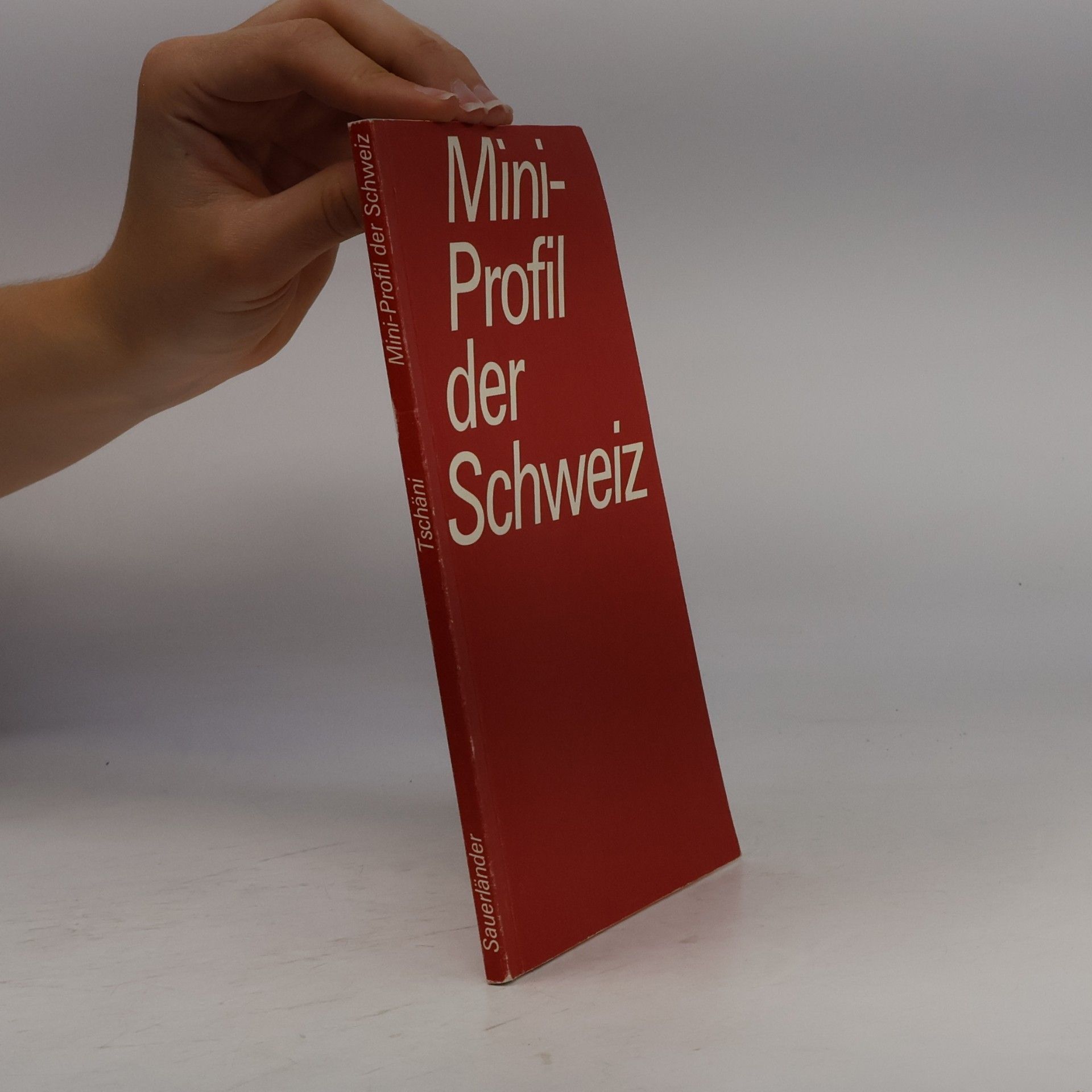 Hans Tschäni Mini-Profil der Schweiz