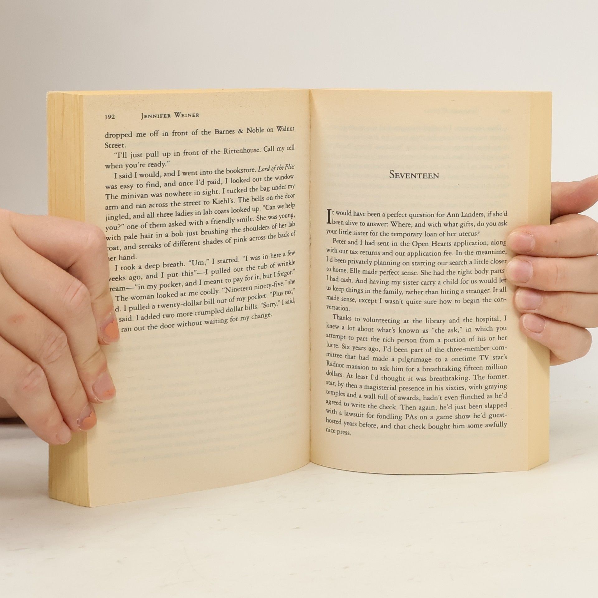 Jennifer Weiner Certain Girls