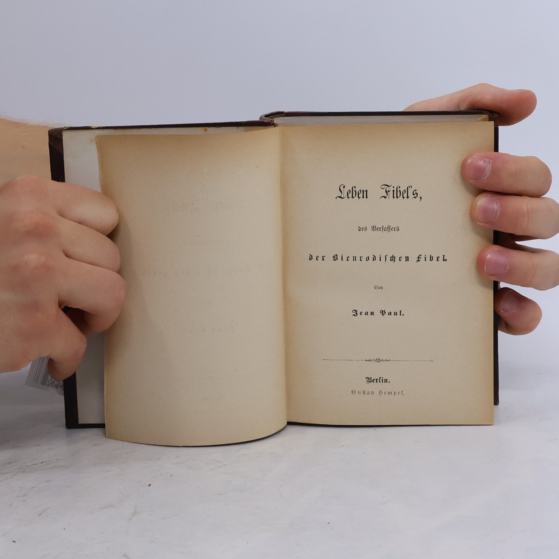 Jean Paul Leben Fibel's, des Verfassers der Bienrodischen Fibel
