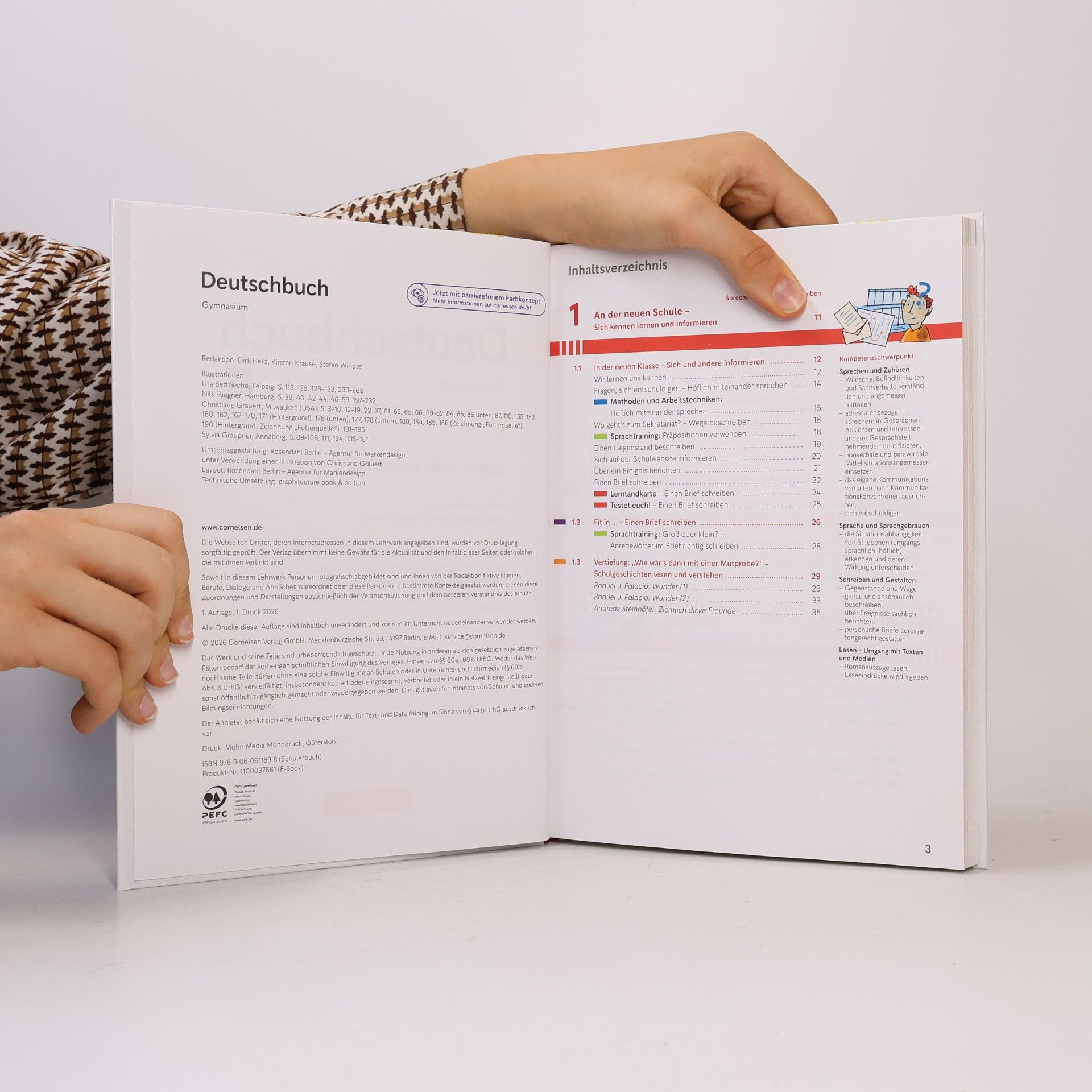 Julia Boes Deutschbuch Gymnasium - allgemeine Ausgabe - 2026 - 5. Schuljahr