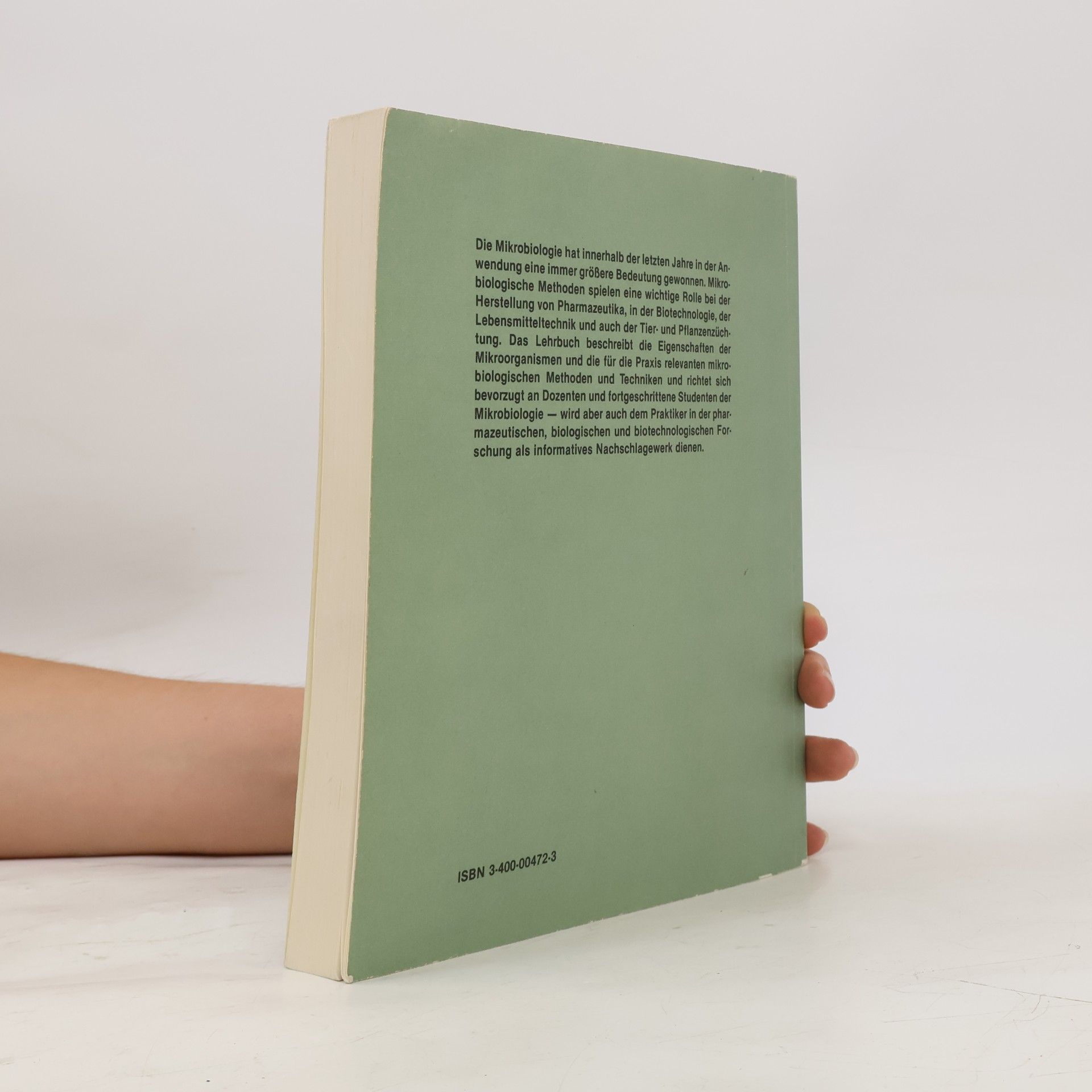 Wulf Crueger Lehrbuch der angewandten Mikrobiologie