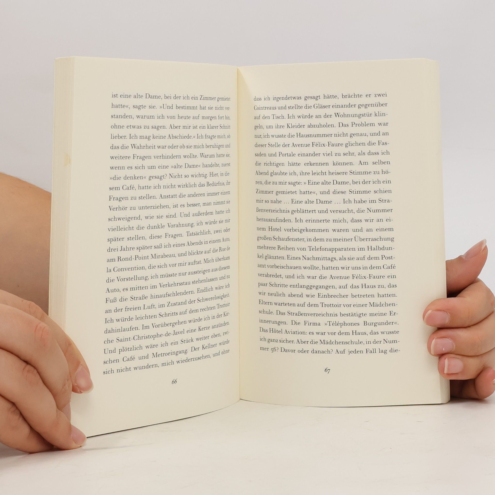 Patrick Modiano Gräser der Nacht