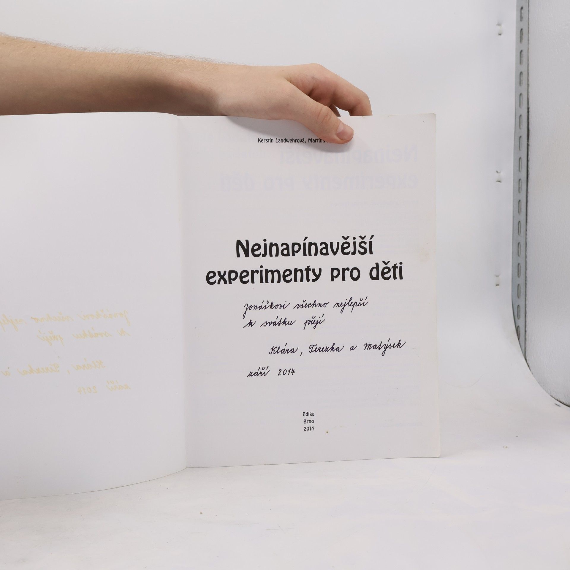 Kerstin Landwehr Nejnapínavější experimenty pro děti
