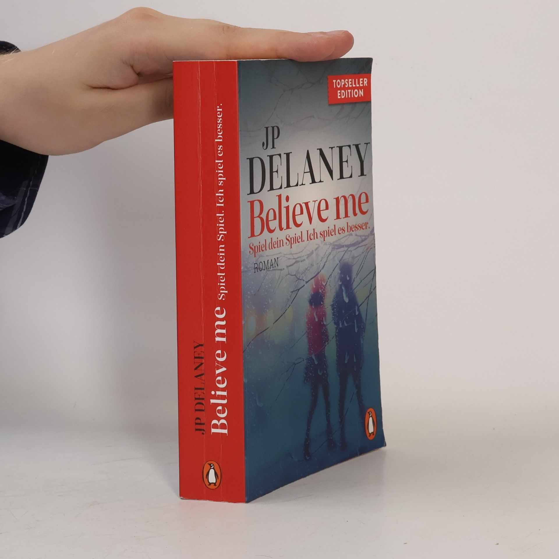 J. P. Delaney Believe me