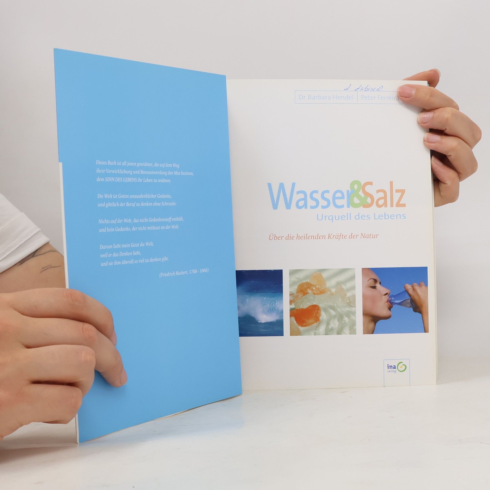 Dr. med. Barbara Hendel Wasser & Salz Urquell des Lebens