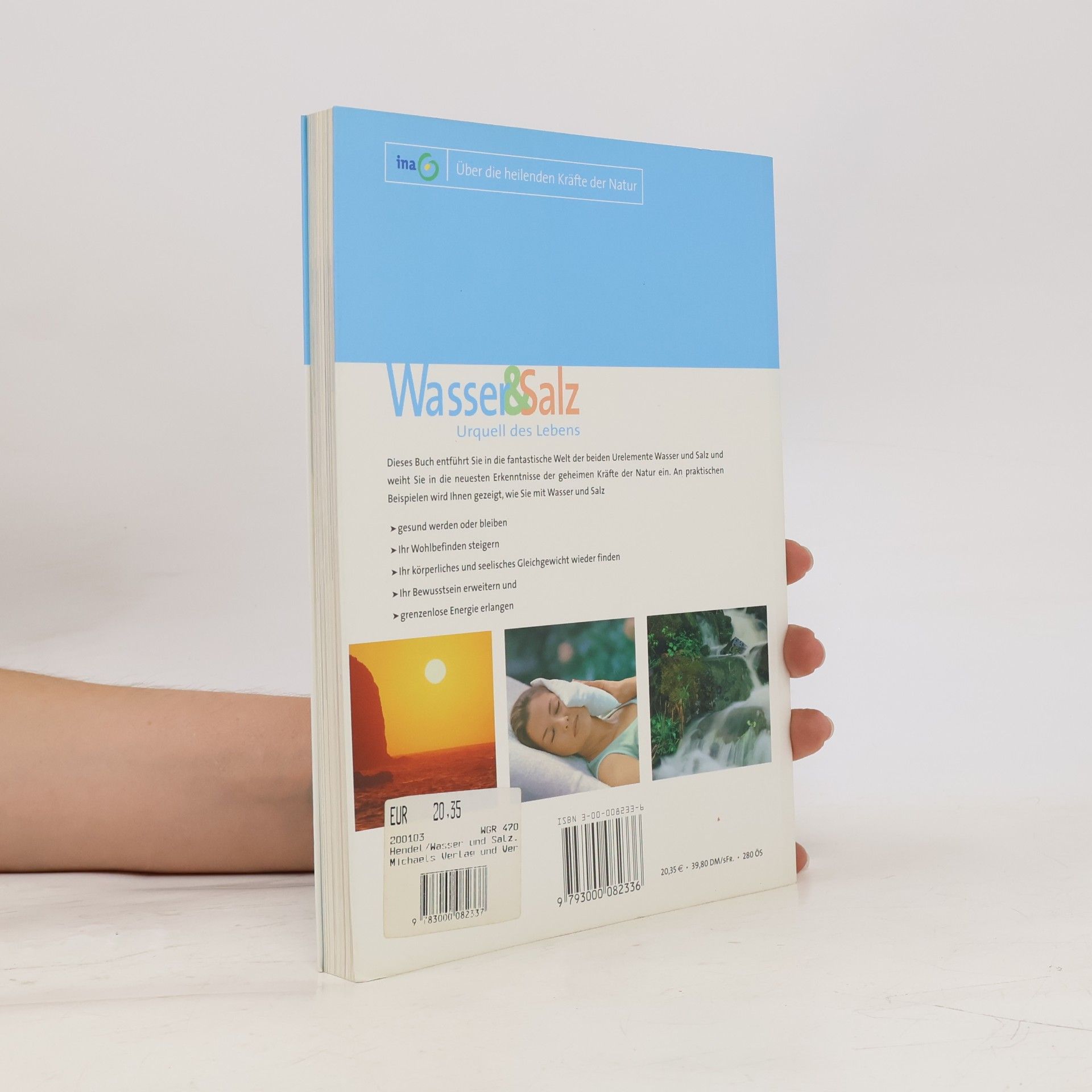 Dr. med. Barbara Hendel Wasser & Salz Urquell des Lebens
