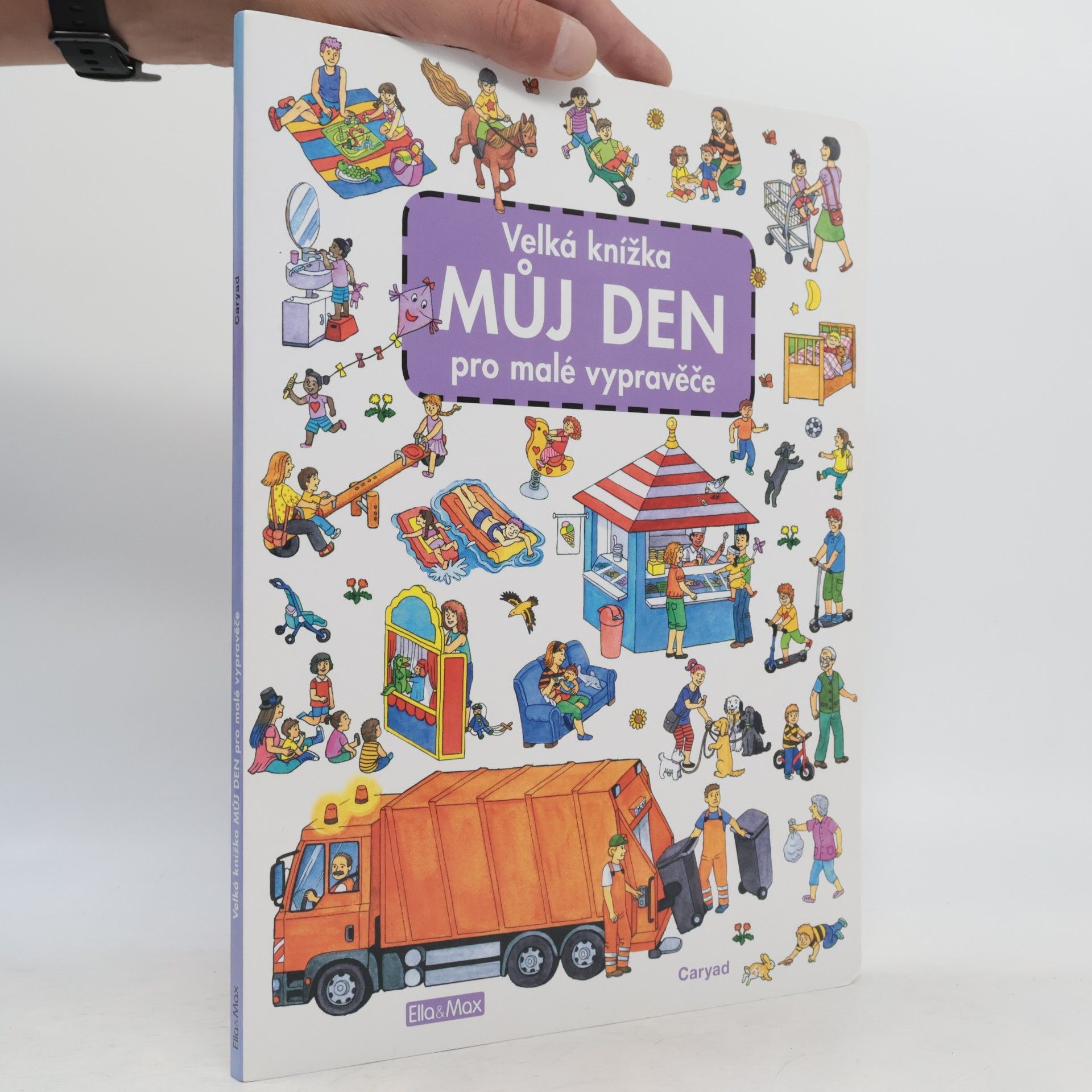 Můj den : velká knížka pro malé vypravěče