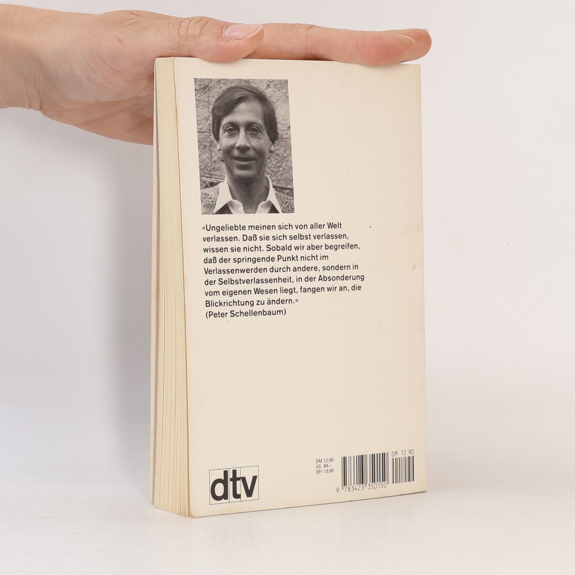 Peter Schellenbaum Die Wunde der Ungeliebten
