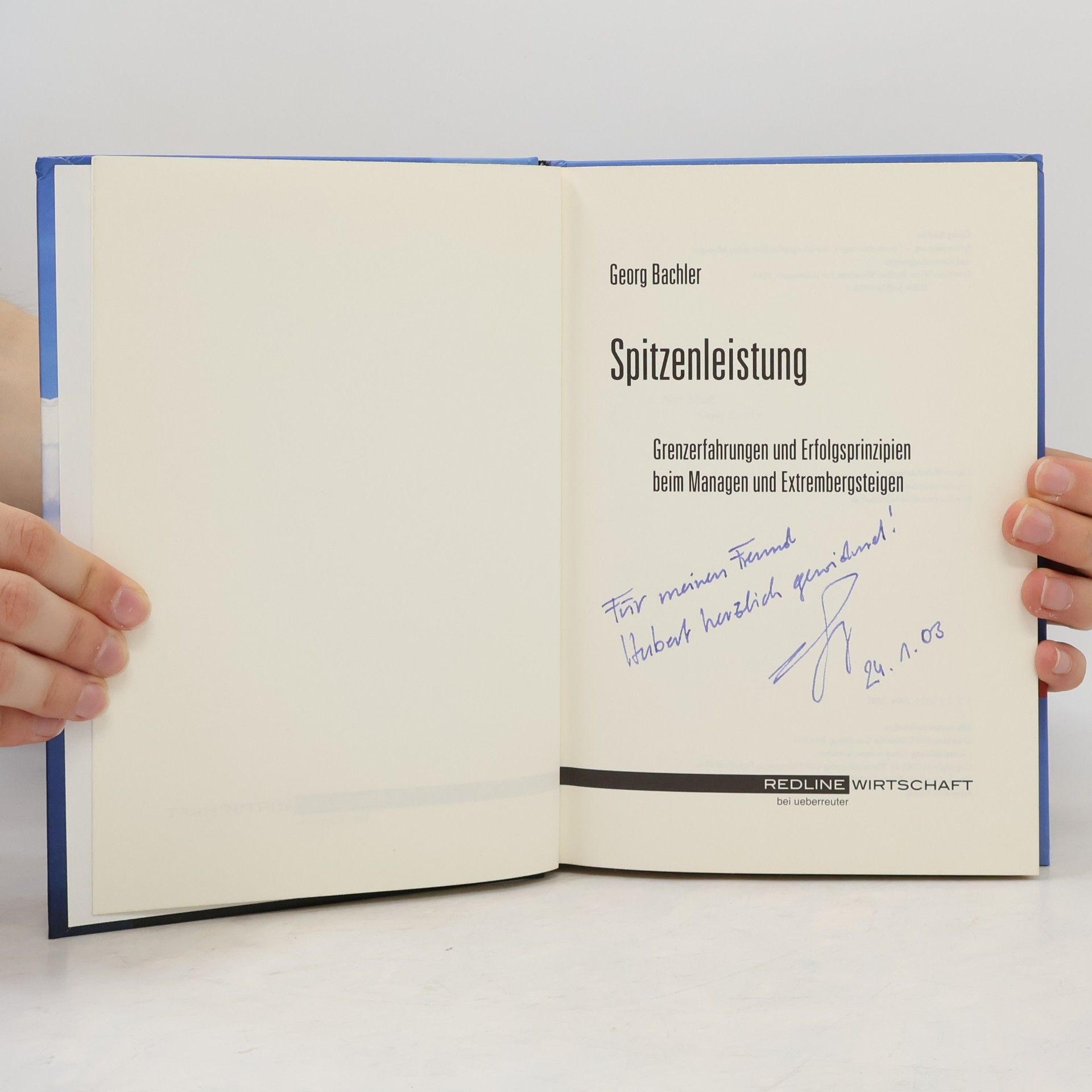 Georg Bachler Spitzenleistung