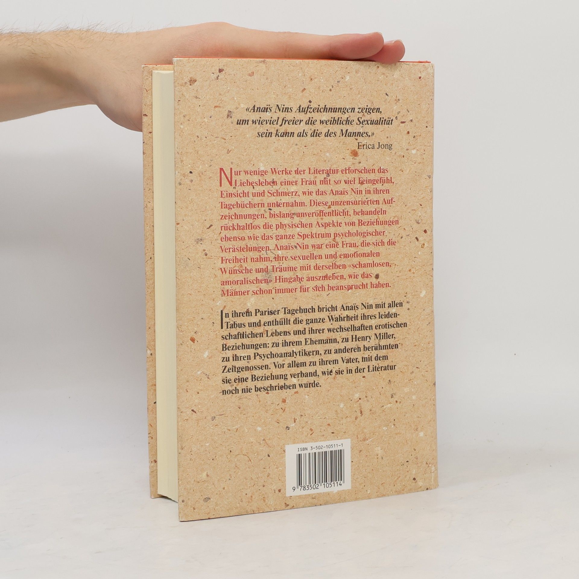 Anaïs Nin Trunken vor Liebe