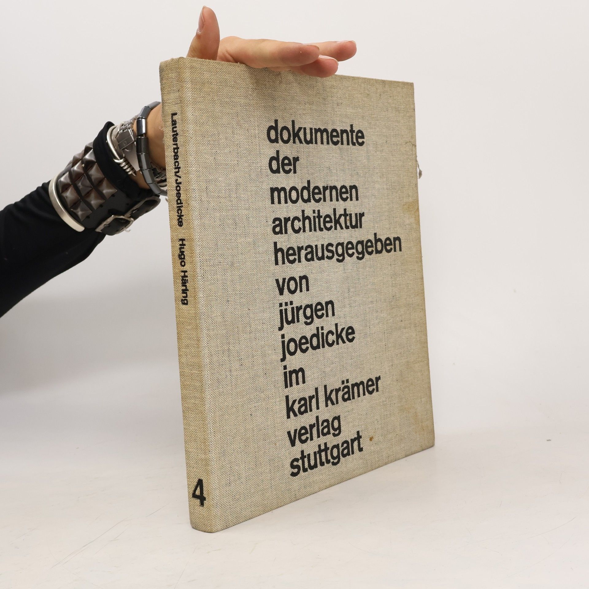 Dokumente der modernen Architektur 4: Hugo Häring: Schriften, Entwürfe, Bauten
