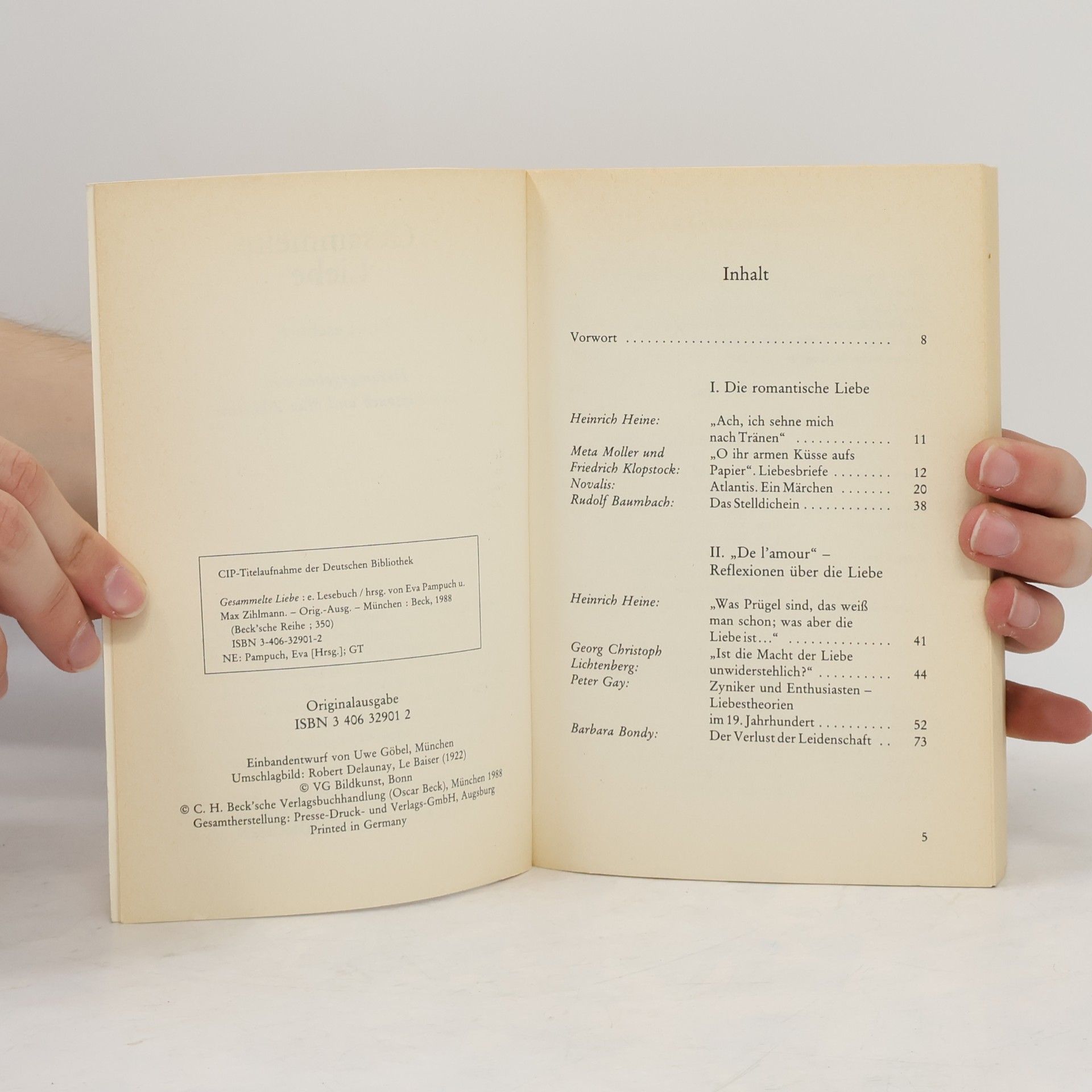 Eva Pampuch Gesammelte Liebe. Ein Lesebuch