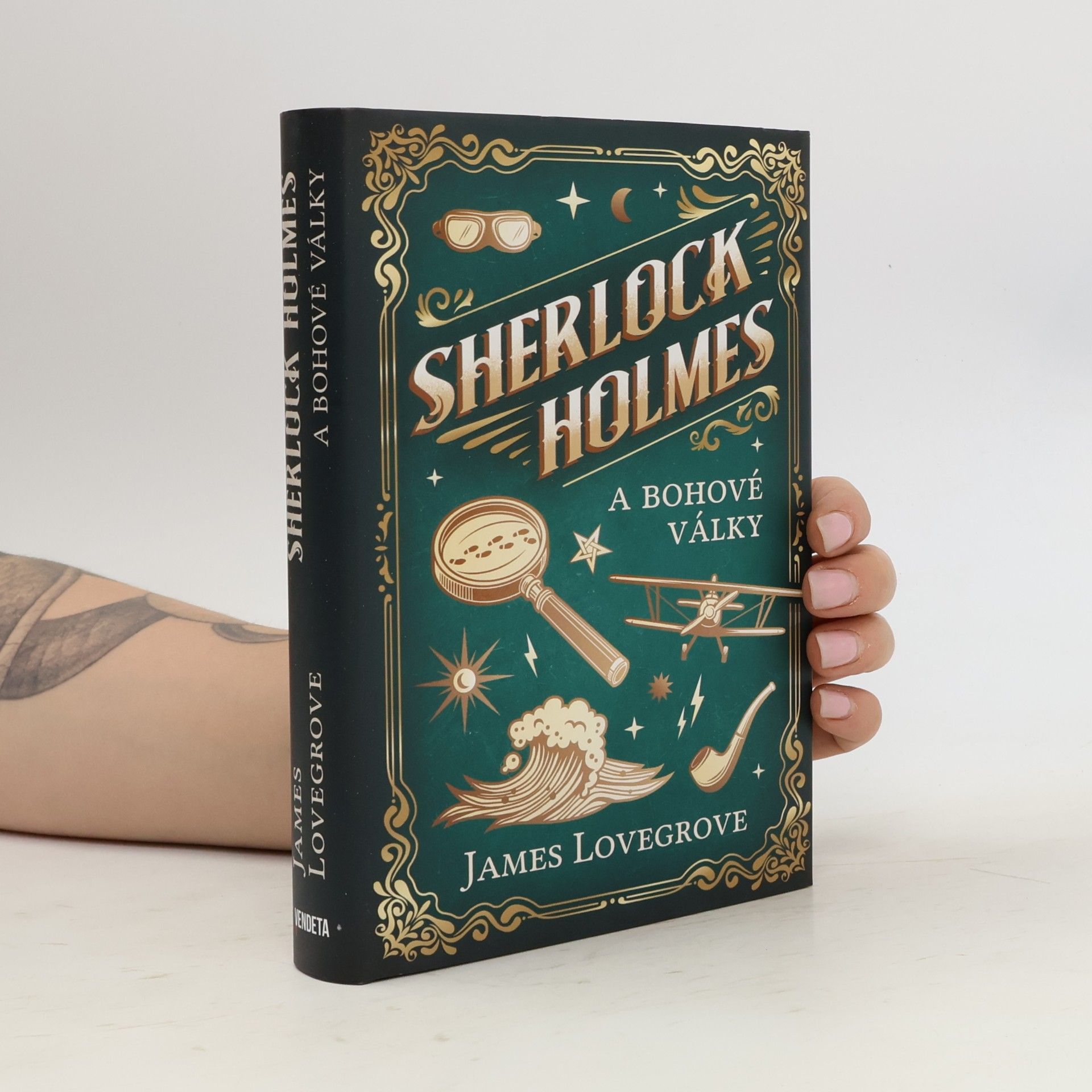 James Lovegrove Sherlock Holmes a bohové války