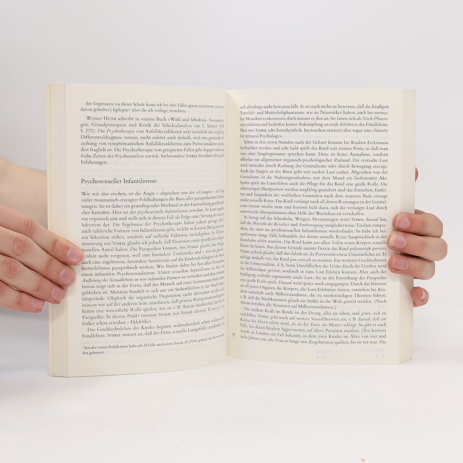 Wilhelm Stekel Aktive Psychoanalyse
