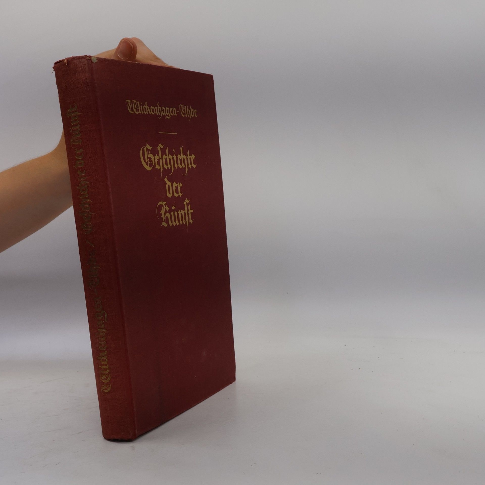 Ernst Wickenhagen Geschichte der Kunst
