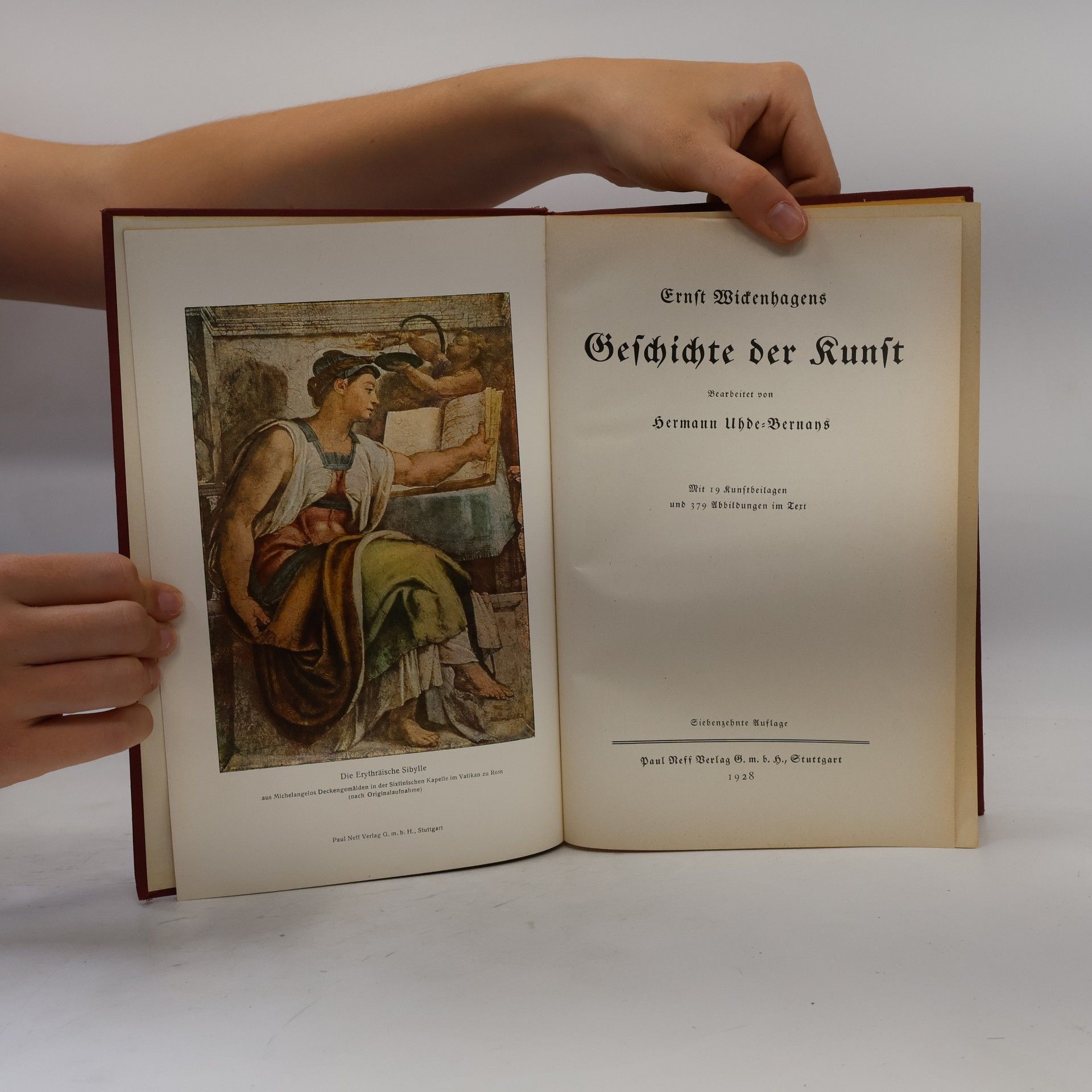 Ernst Wickenhagen Geschichte der Kunst