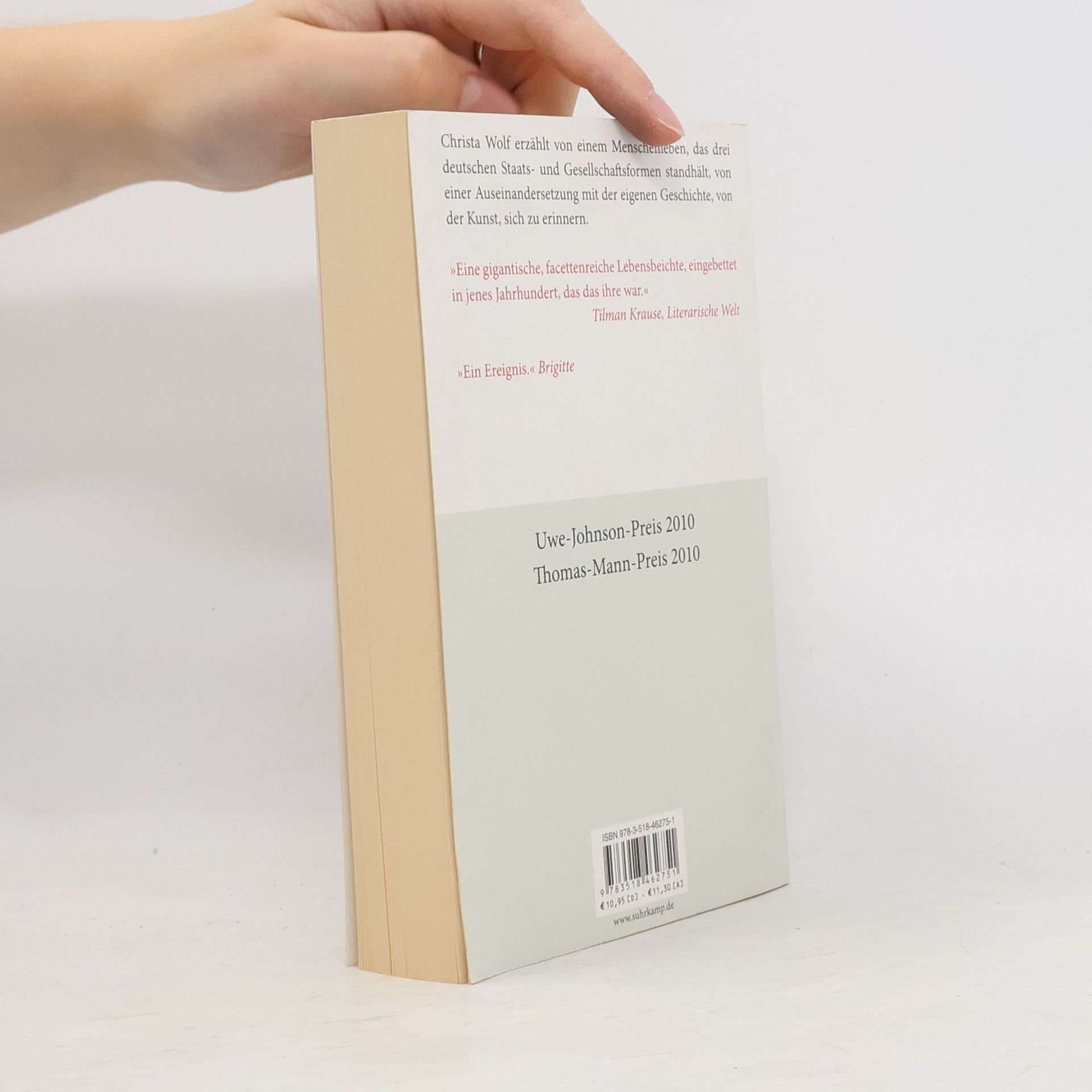 Christa Wolf Stadt der Engel oder the overcoat of Dr. Freud