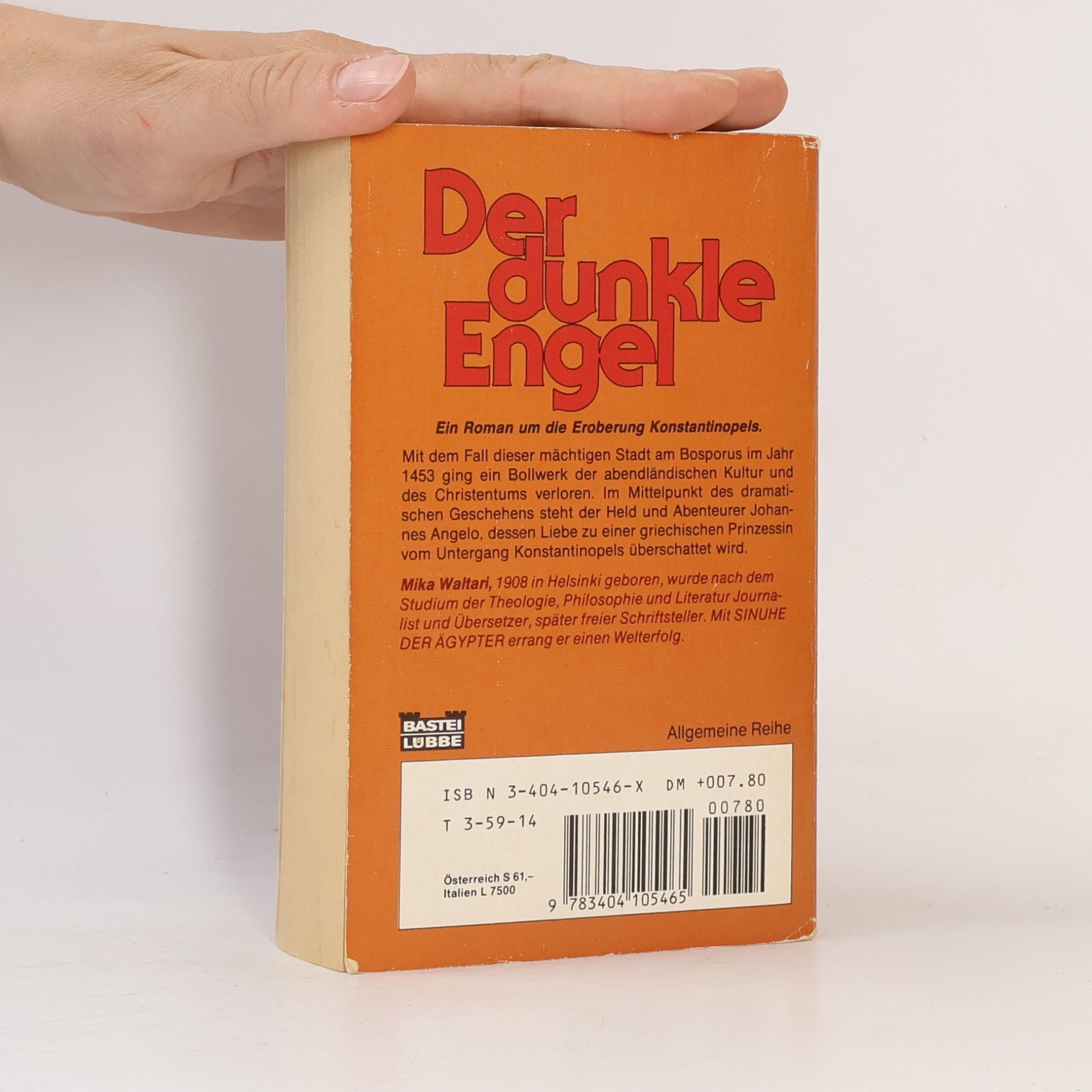 Mika Waltari Der dunkle Engel