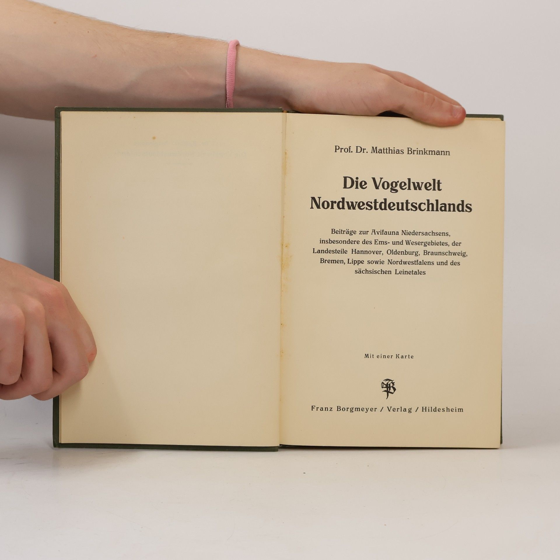 Matthias Brinkmann Die Vogelwelt Nordwestdeutschlands
