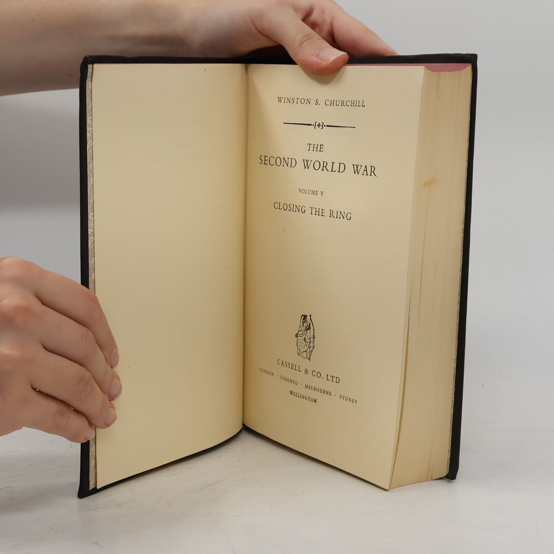 Winston Churchill The Second World War V