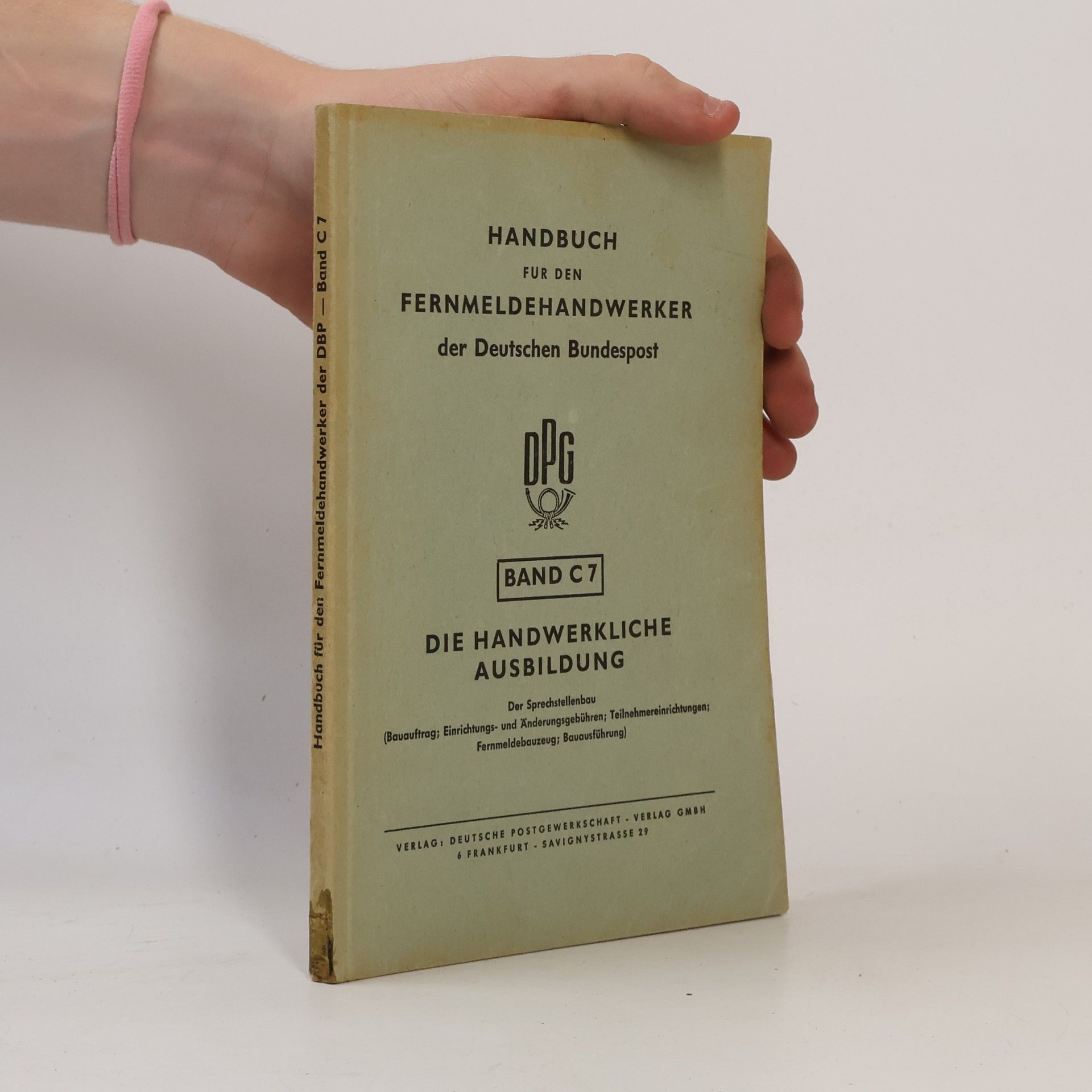 kolektiv Handbuch fur den Fernmeldehandwerker der Deutschen Bundespost