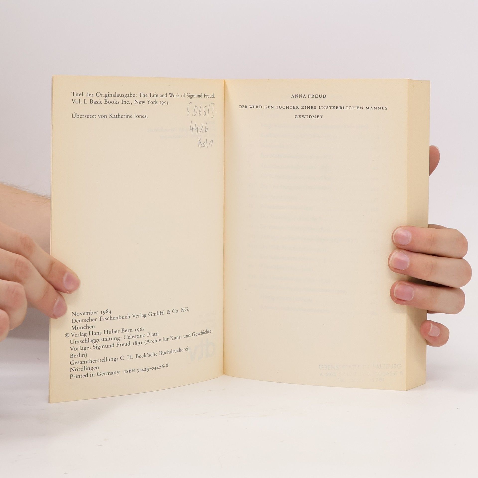 Ernest Jones Sigmund Freud, Leben und Werk