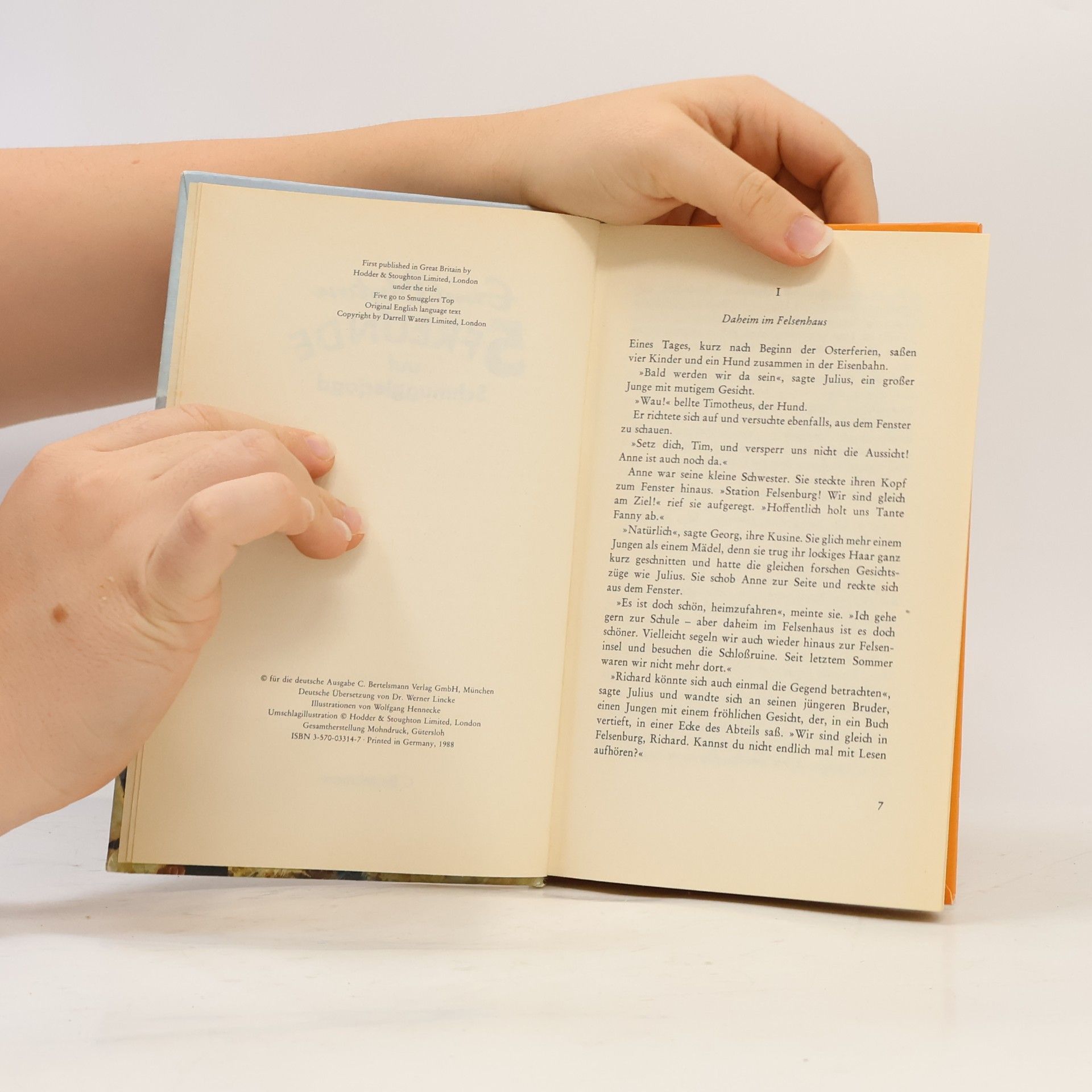 Enid Blyton Fünf Freunde auf Schmugglerjagd