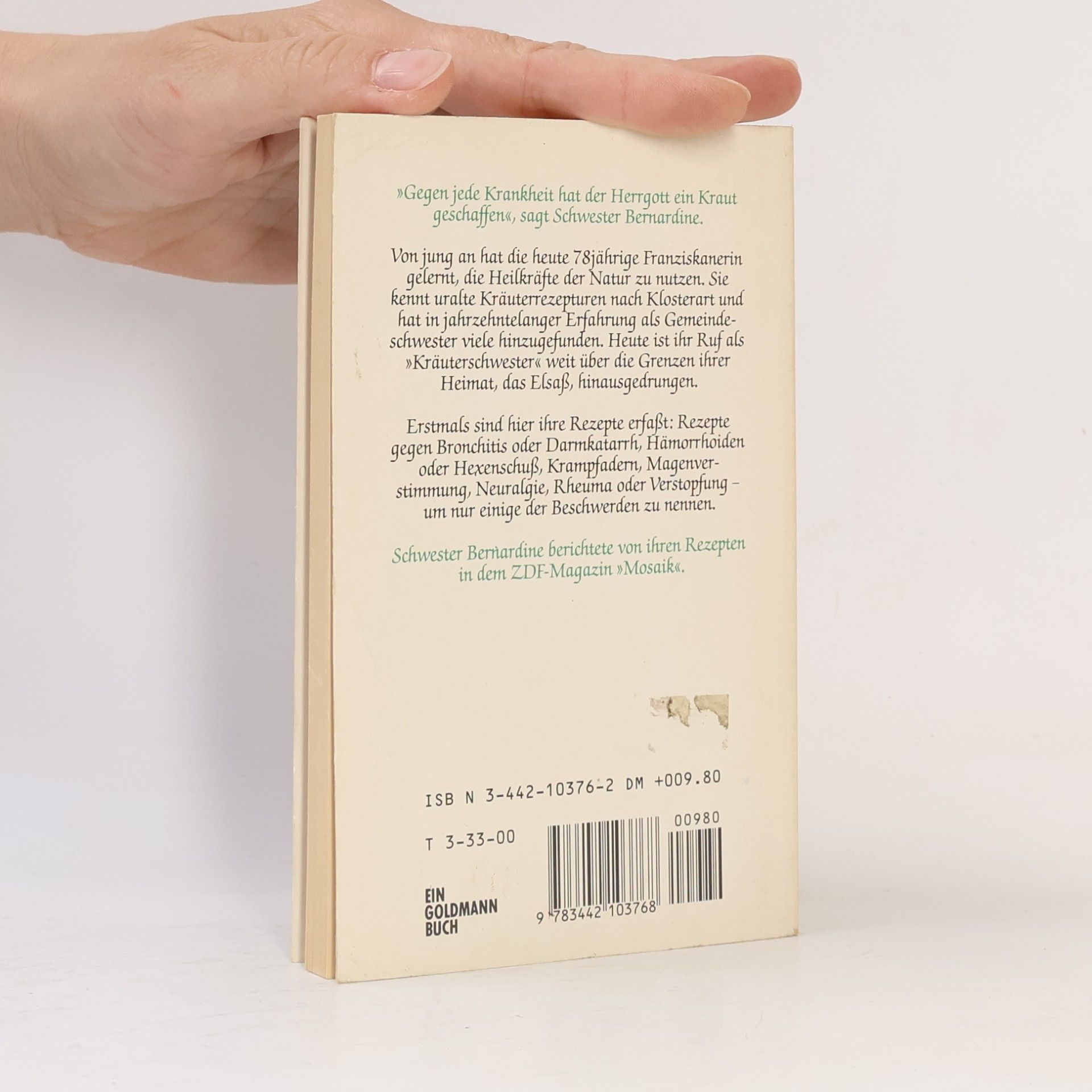 Bernardine Schwester Bernardines Heilkräuterbuch