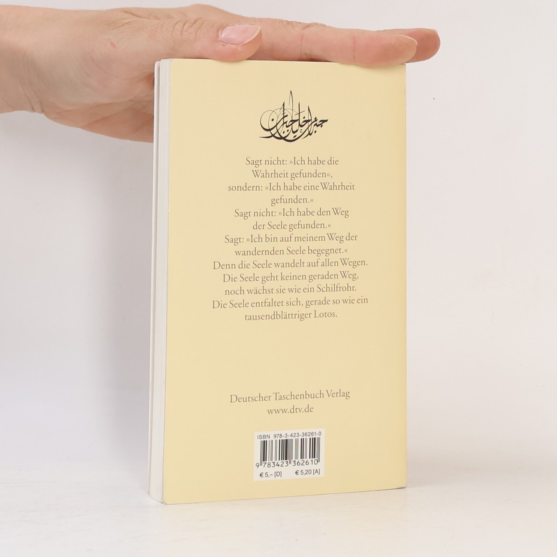 H̱alīl Ǧibrān Der Prophet