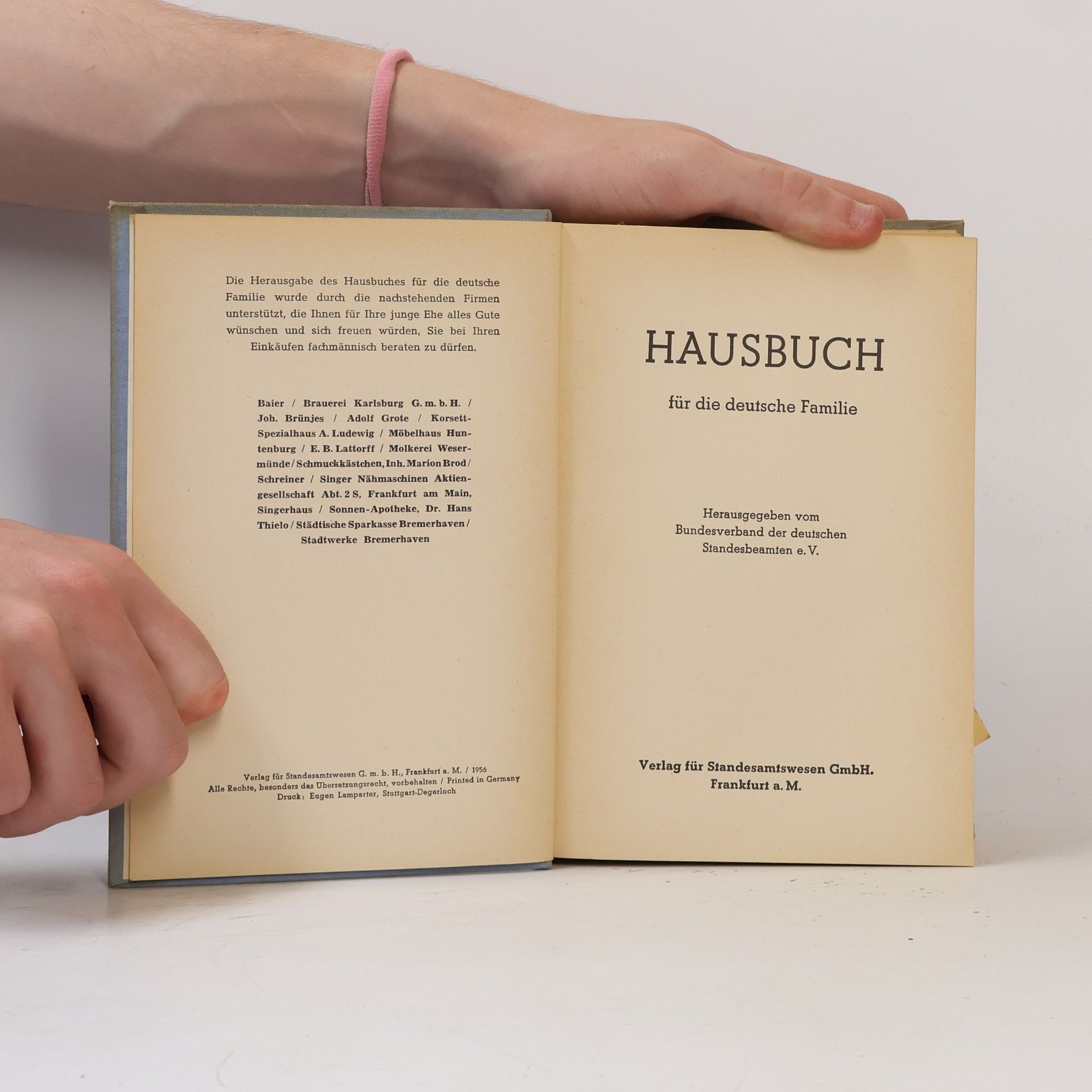Autorenkollektiv Hausbuch für die deutsche Familie
