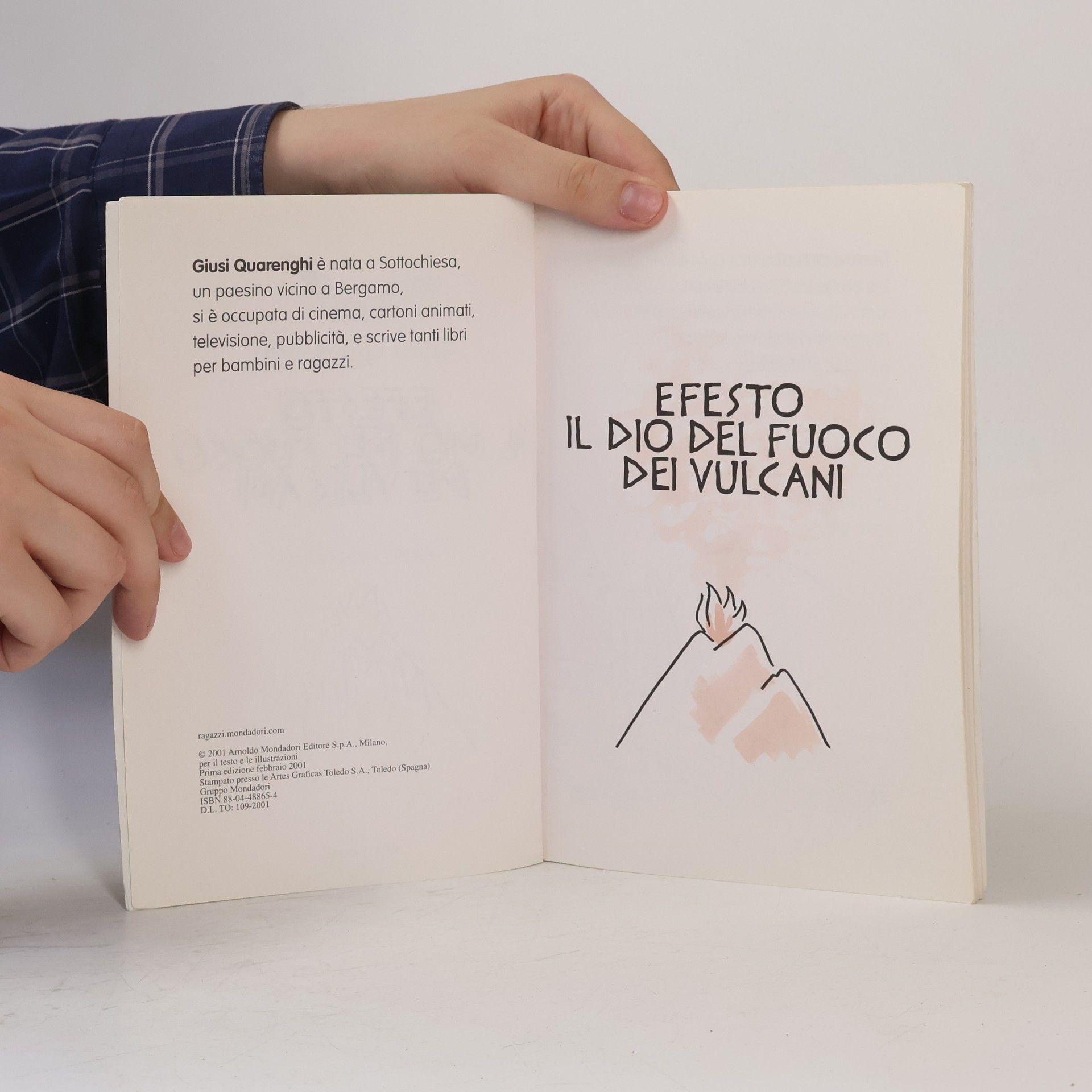 Giusi Quarenghi Efesto il dio del fuoco e dei vulcani