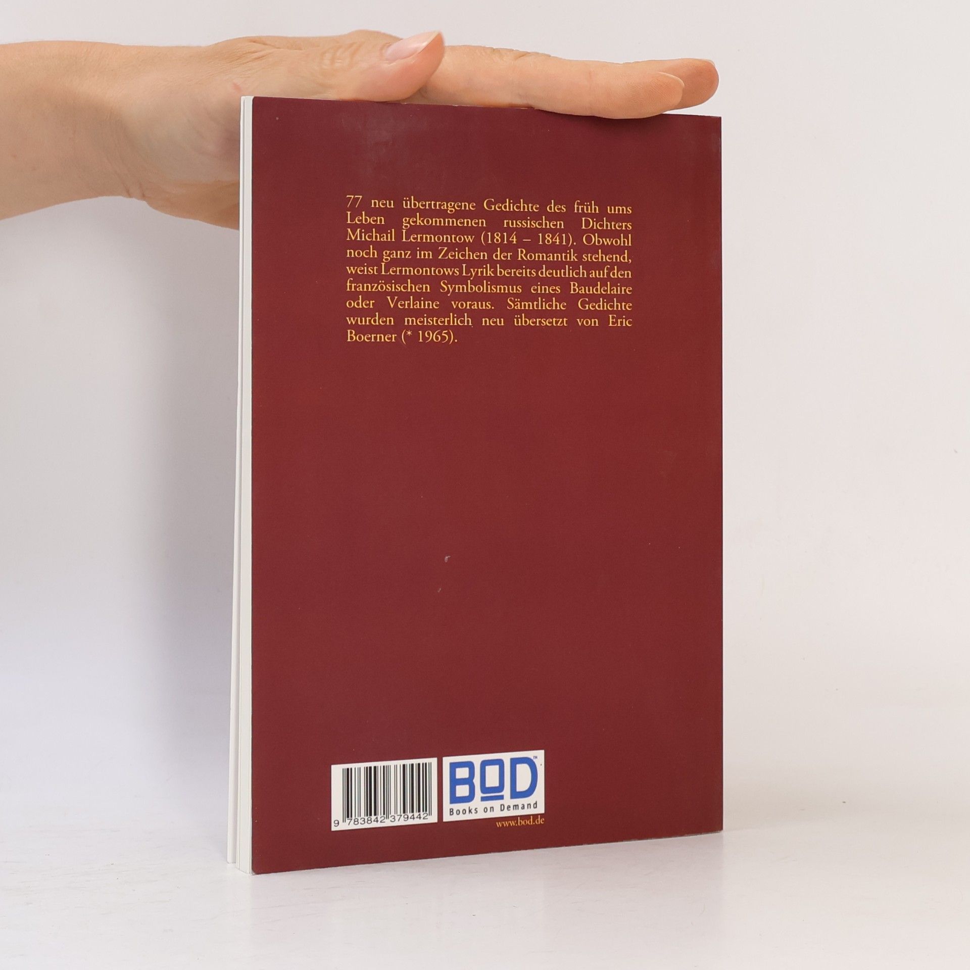 Mikhail Lermontov Gedichte und Epigramme