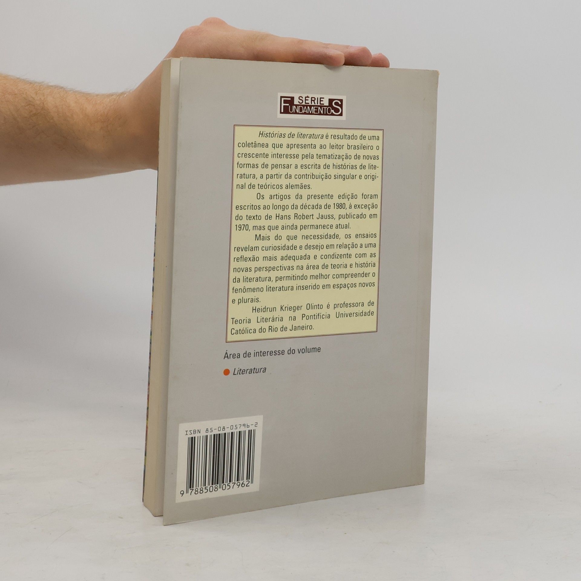 Heidrun Krieger Olinto Histórias de literatura