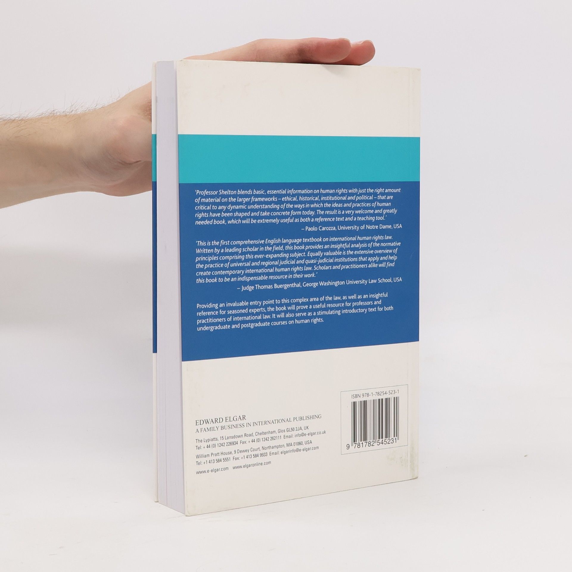 Dinah L. Shelton Elgar Advanced Introductions: Advanced Introduction to International Human Rights Law