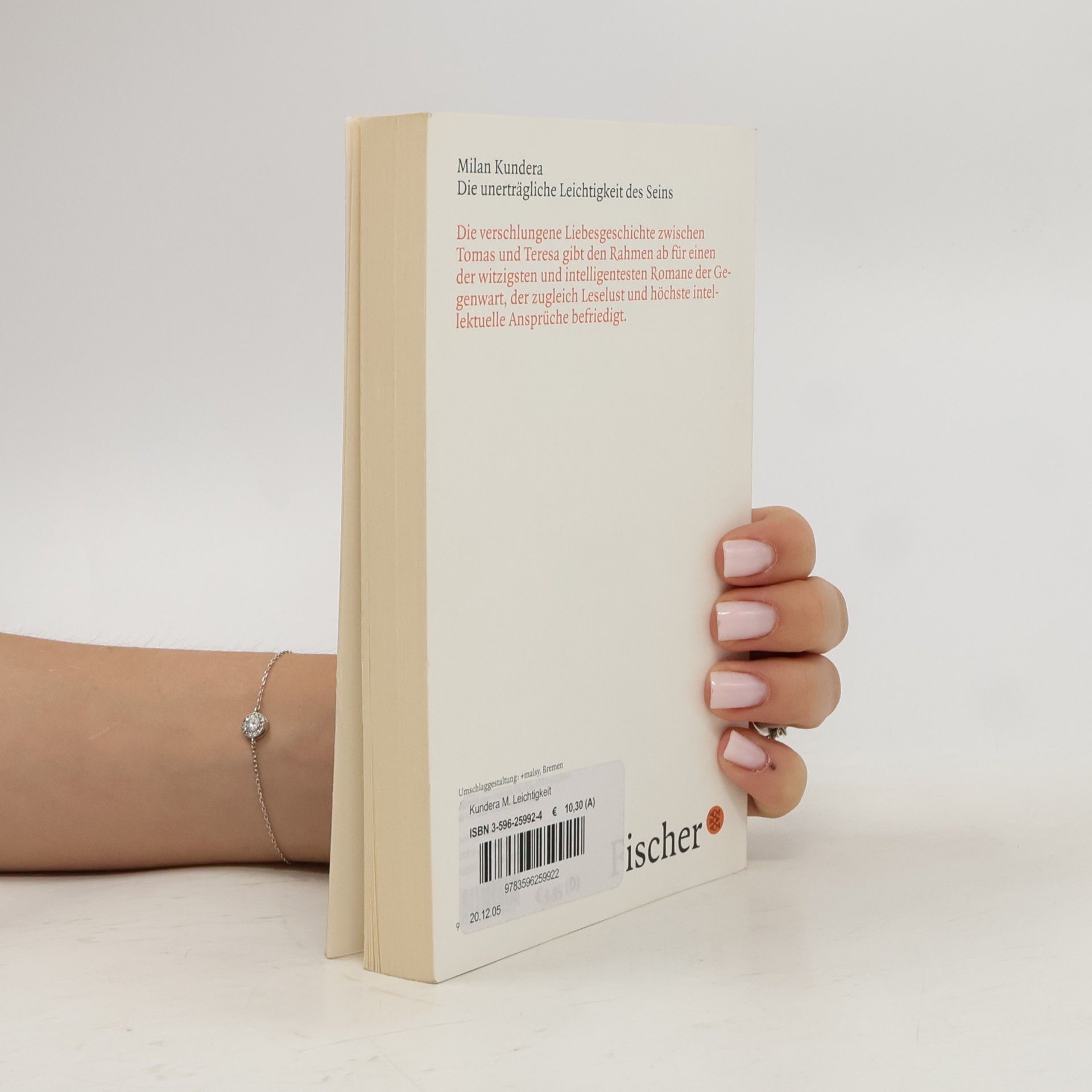 Milan Kundera Die unerträgliche Leichtigkeit des Seins