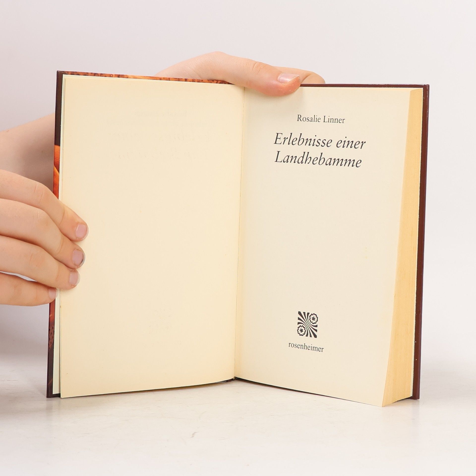 Rosalie Linner Erlebnisse einer Landhebamme