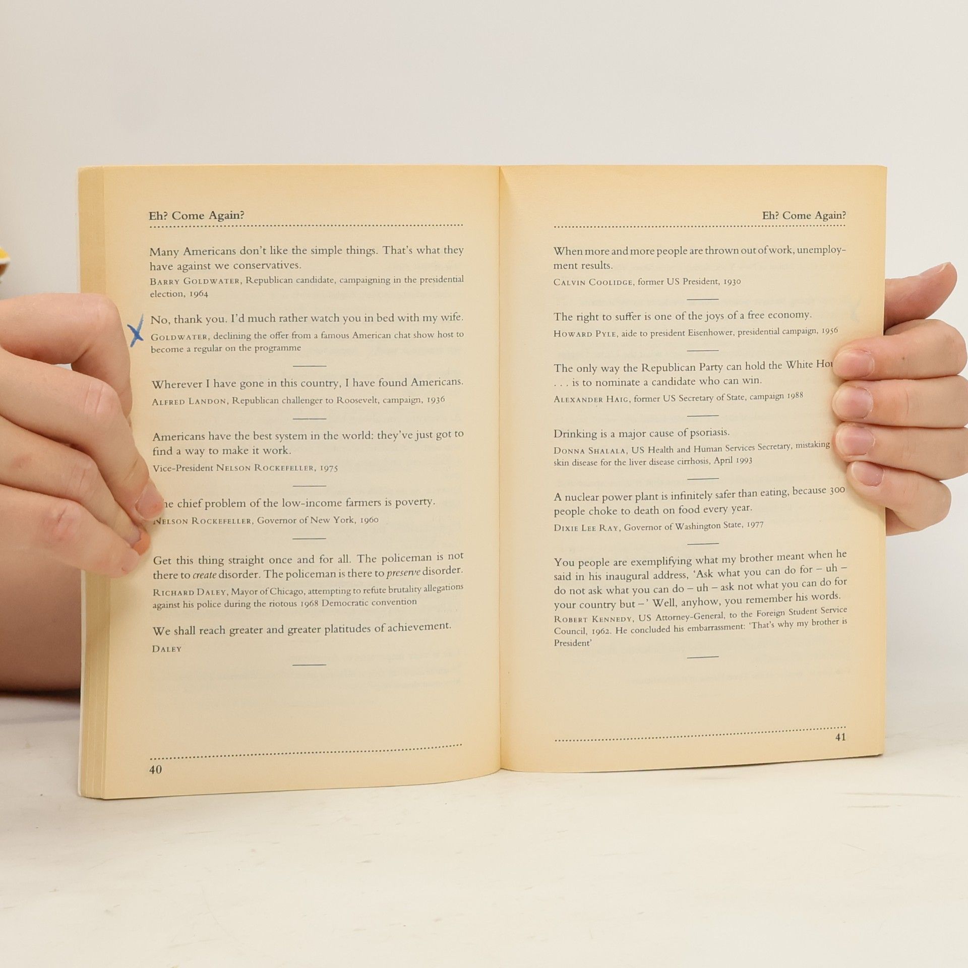 PHIL MASON' 'MATTHEW PARRIS Read My Lips - A Treasury Of The Things Politicians Wish They Hadn't Said