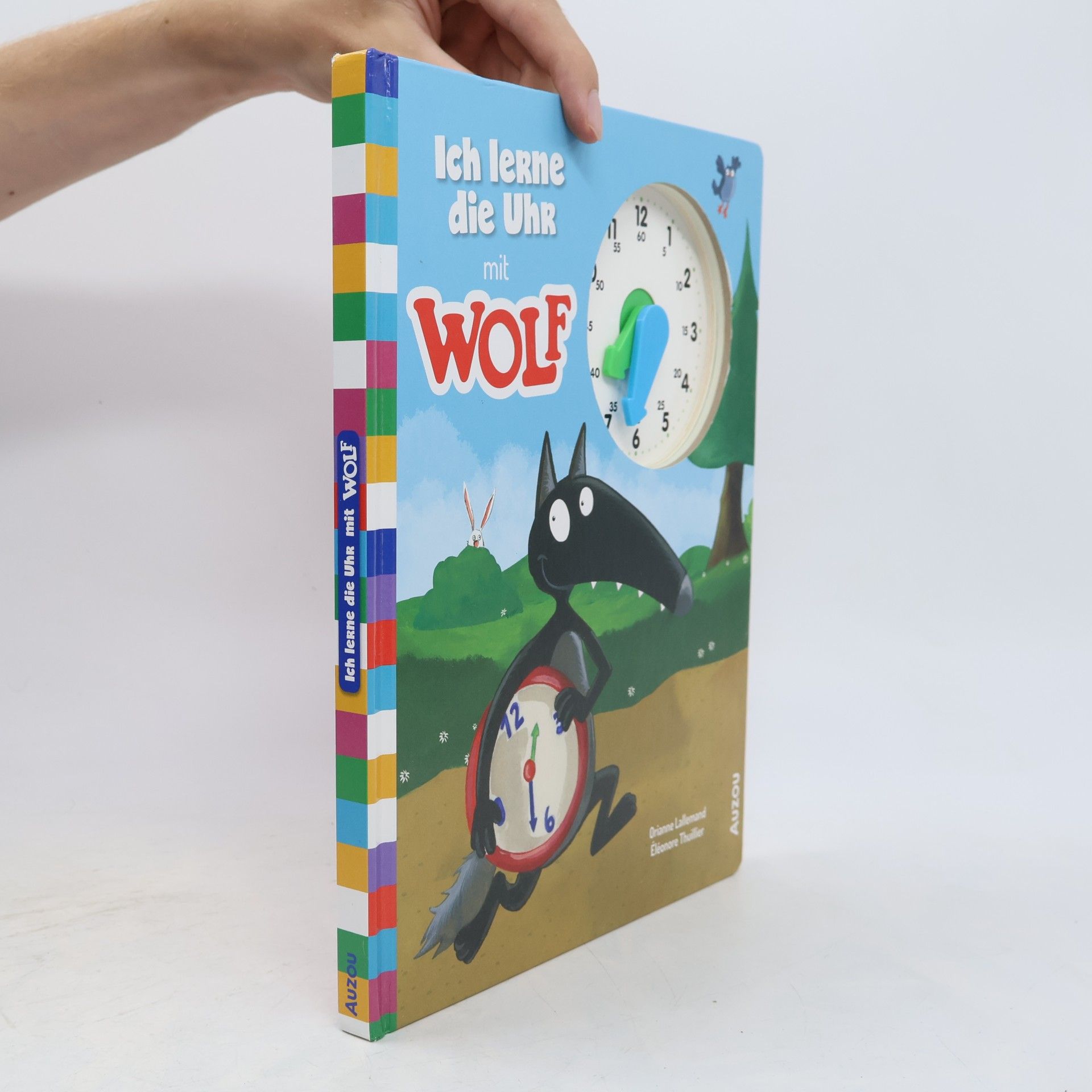 Ich lerne die Uhr mit Wolf