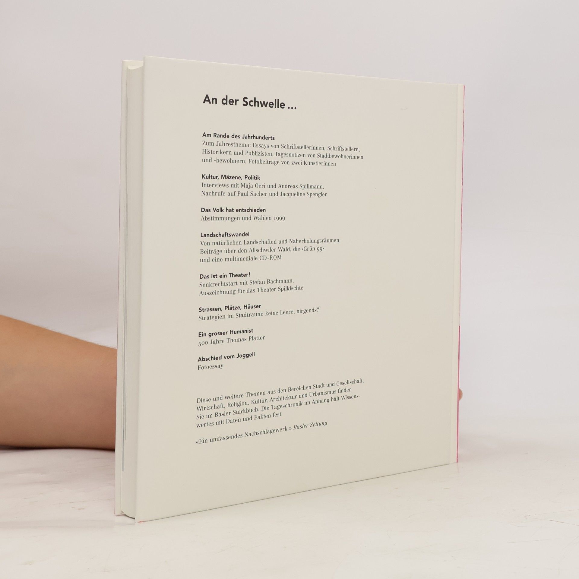 Basler Stadtbuch / Basler Stadtbuch: 1999
