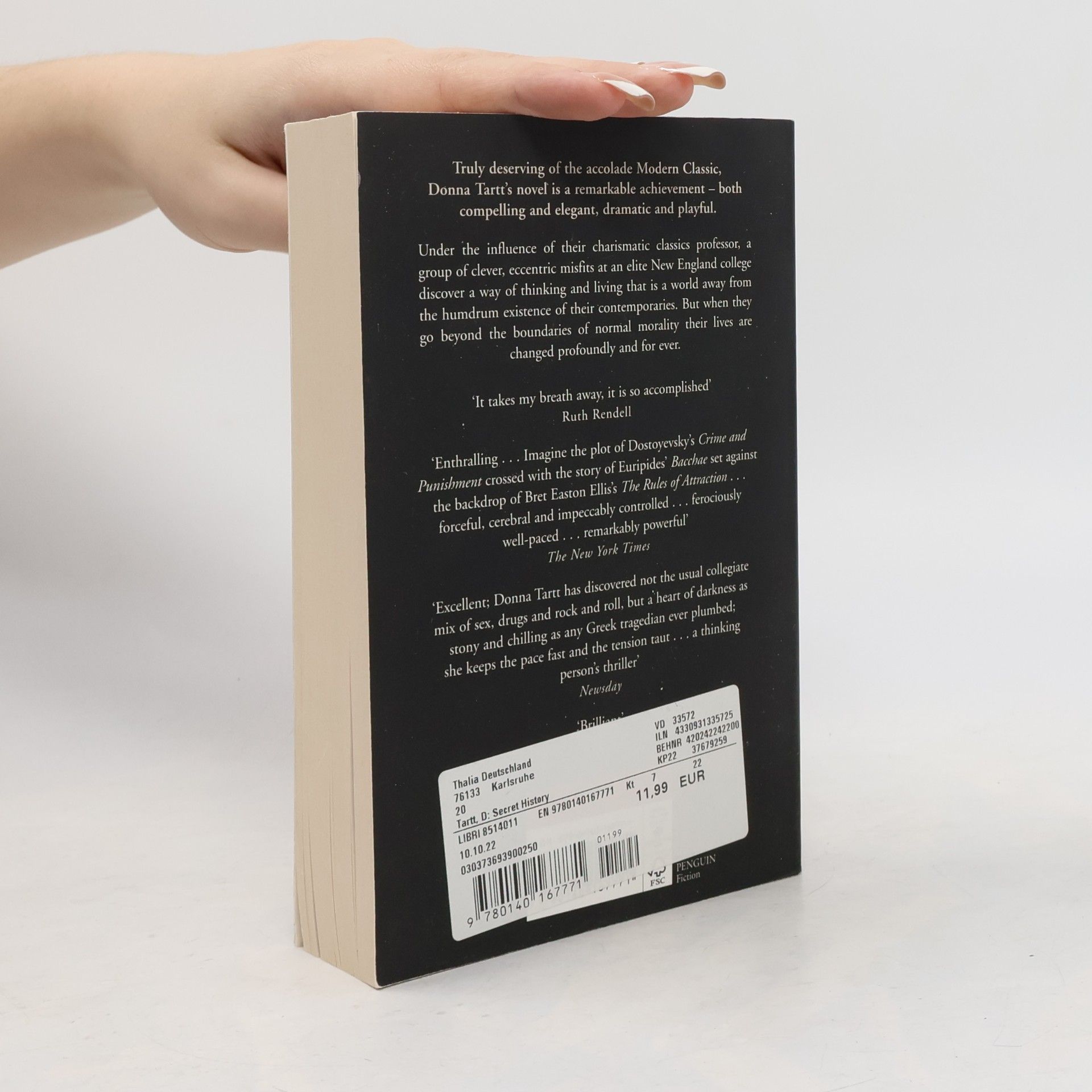 Donna Tartt The Secret History