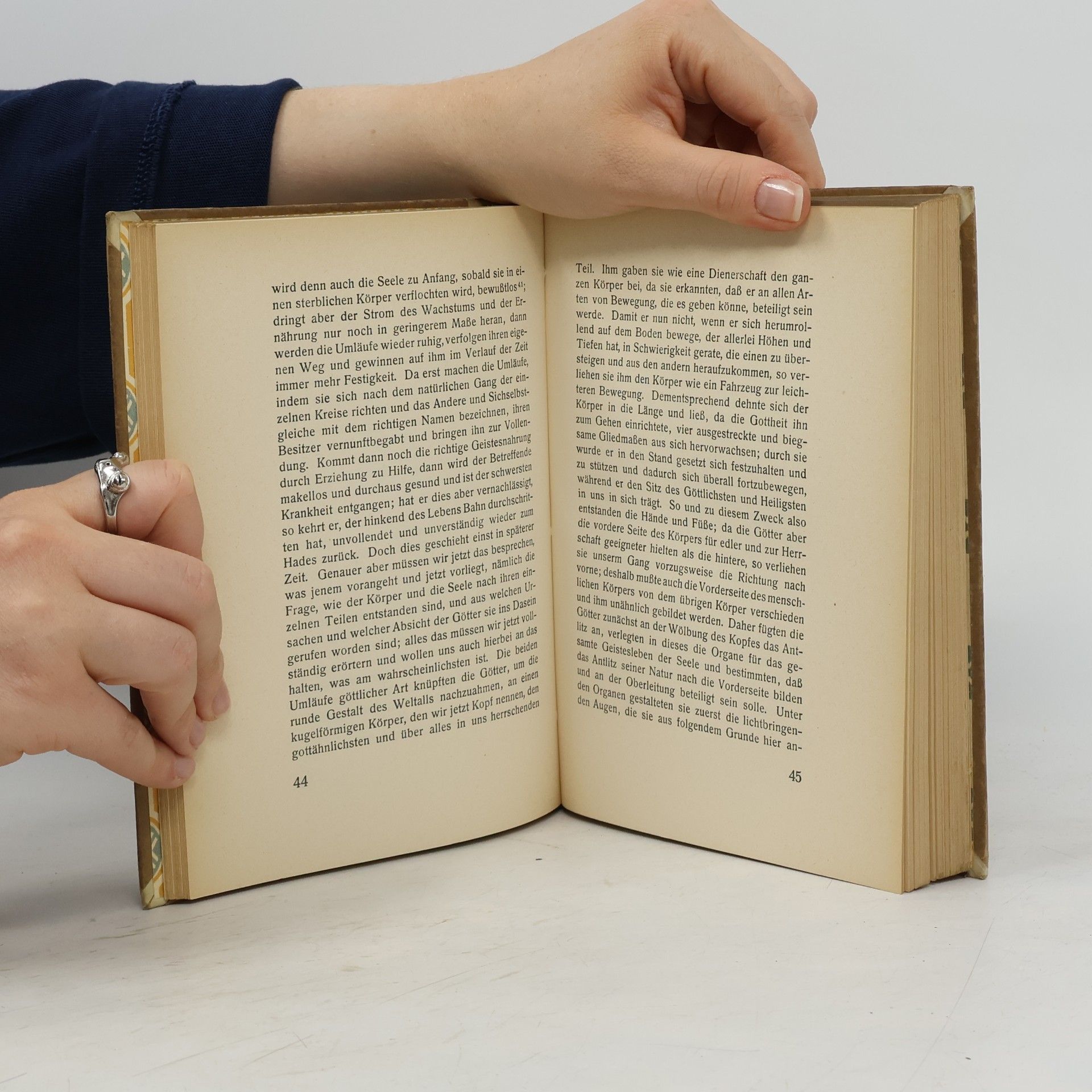 Platon Platons Timaios. Kritias. Gesetze X