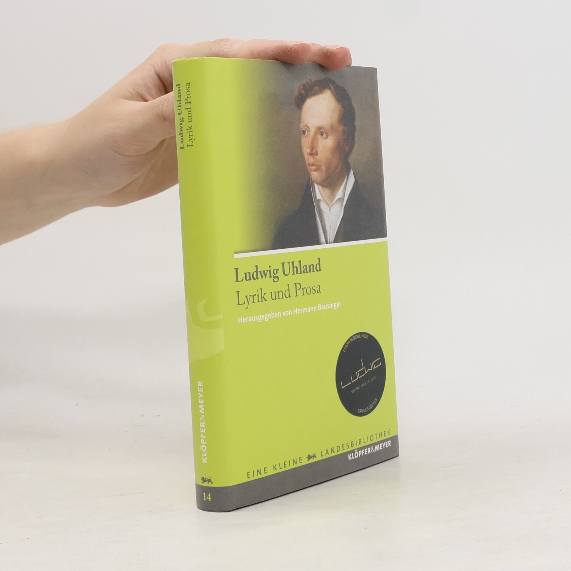 Ludwig Uhland Gedichte und Reden