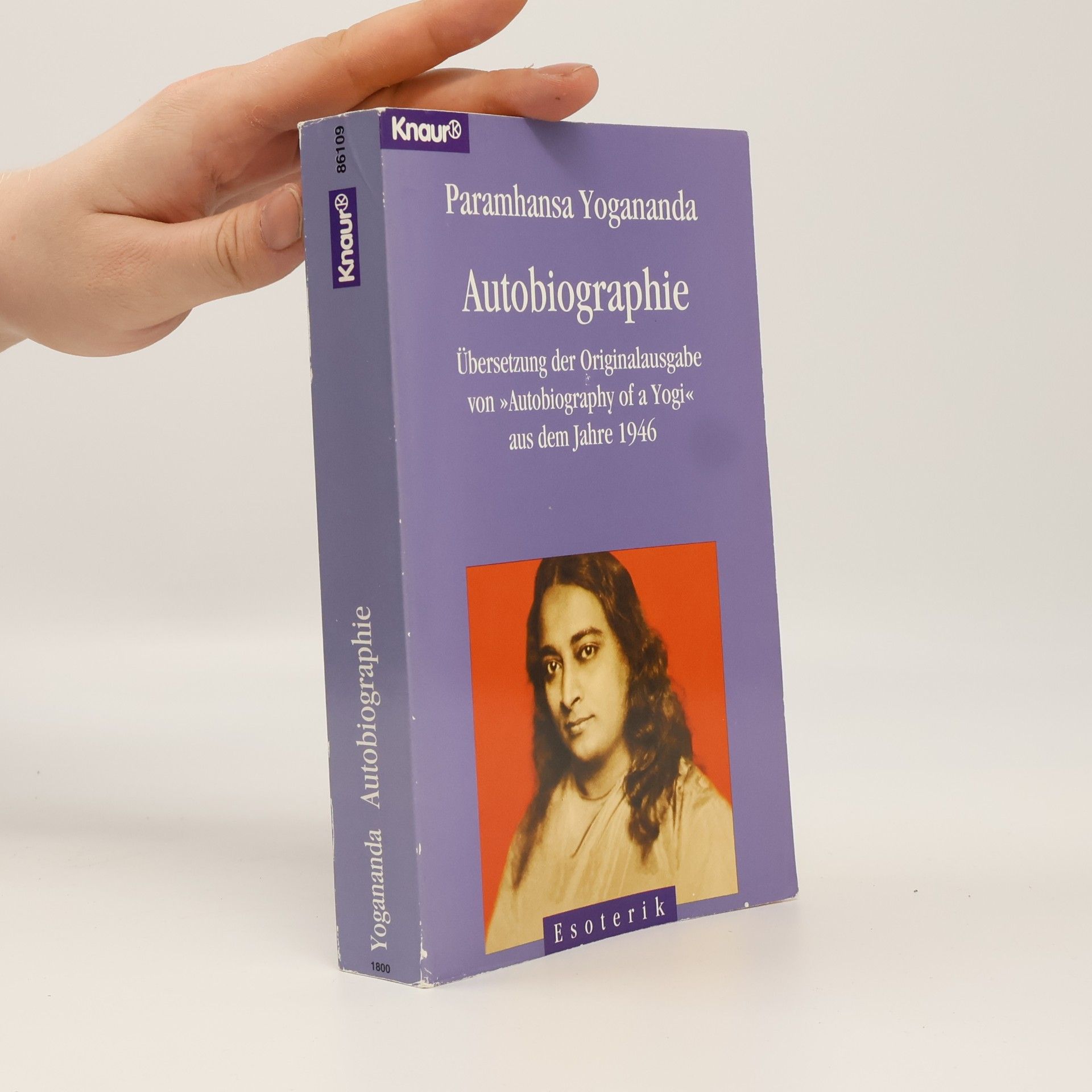 Paramahansa Yogananda Autobiographie