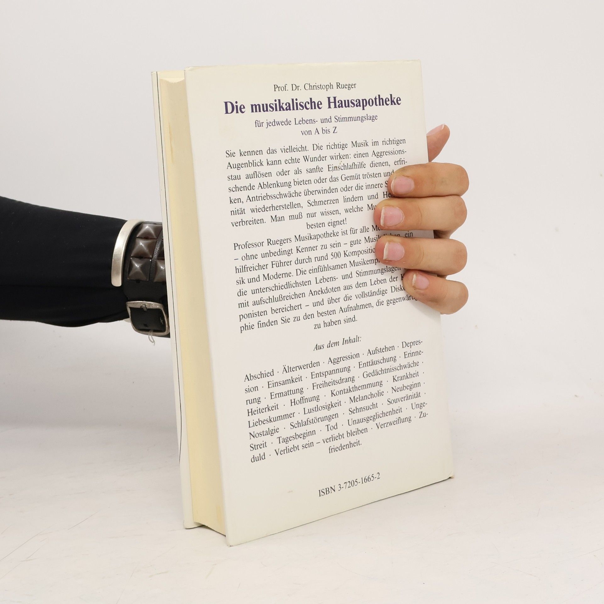Christoph Rueger Die musikalische Hausapotheke