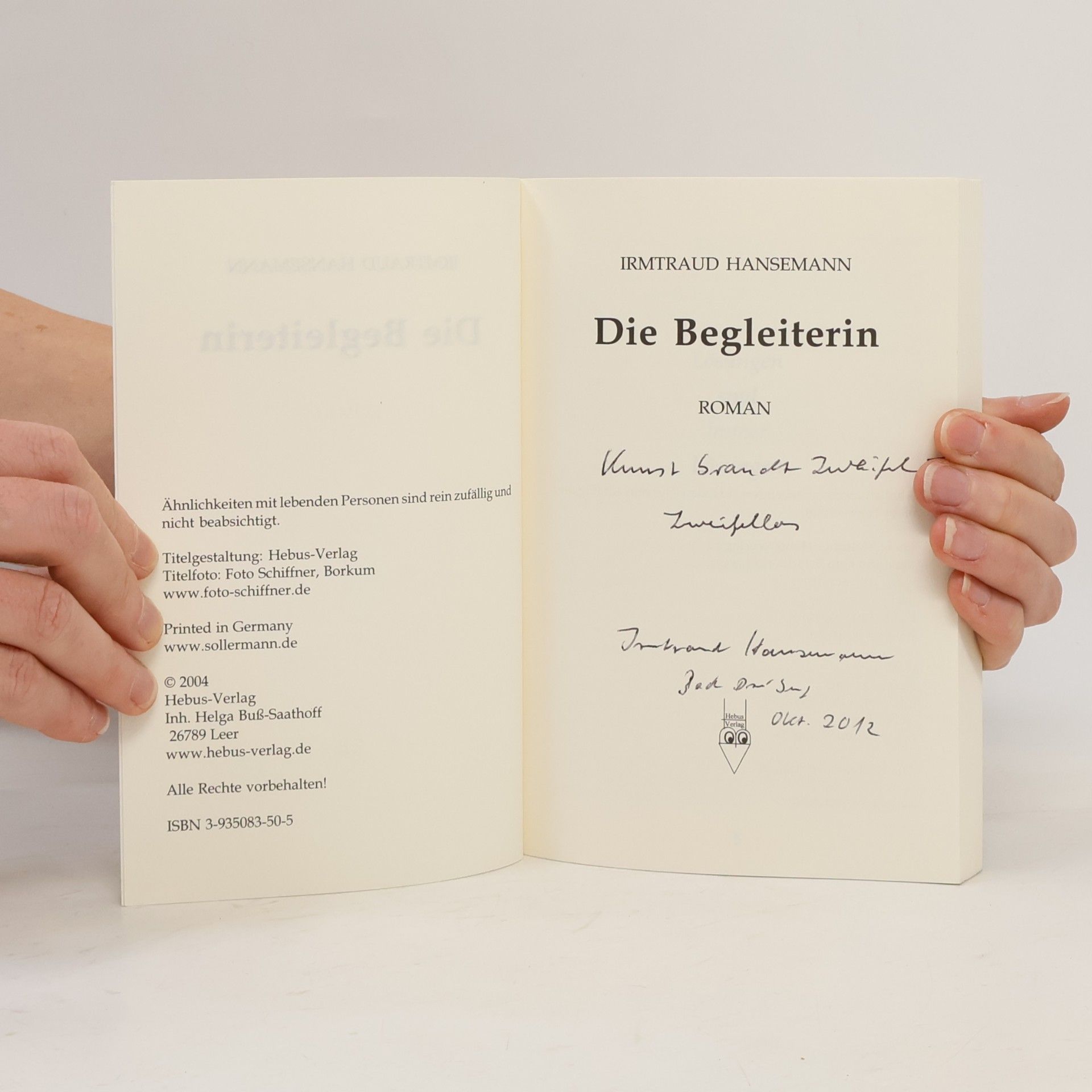 Irmtraud Hansemann Die Begleiterin