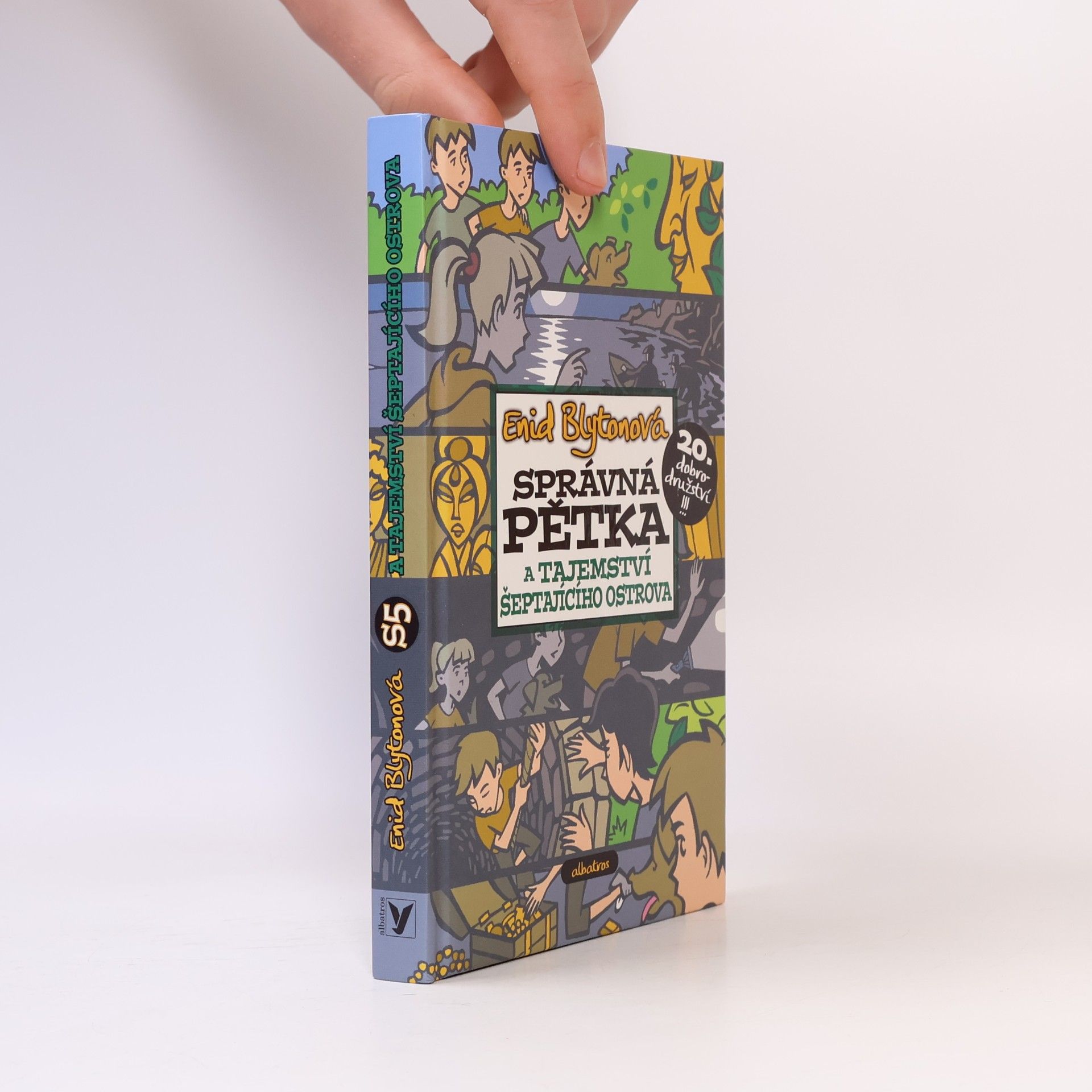 Enid Blyton Správná pětka a tajemství Šeptajícího ostrova