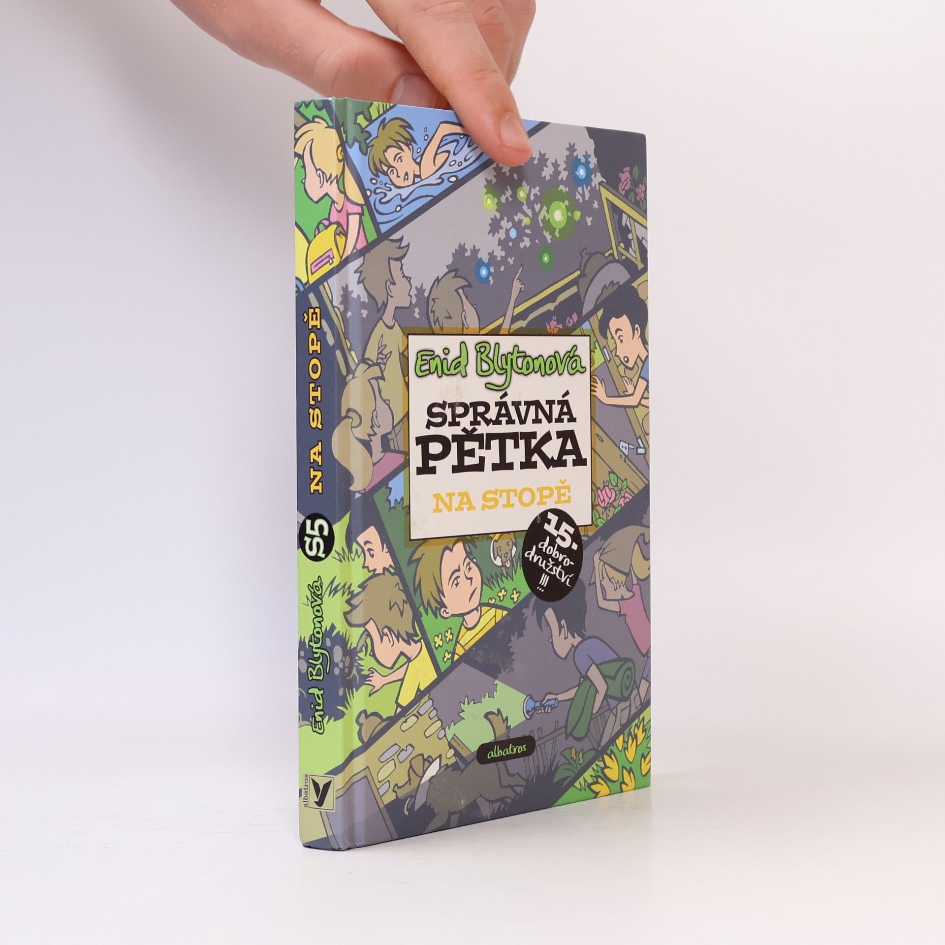 Enid Blyton Správná pětka. Na stopě