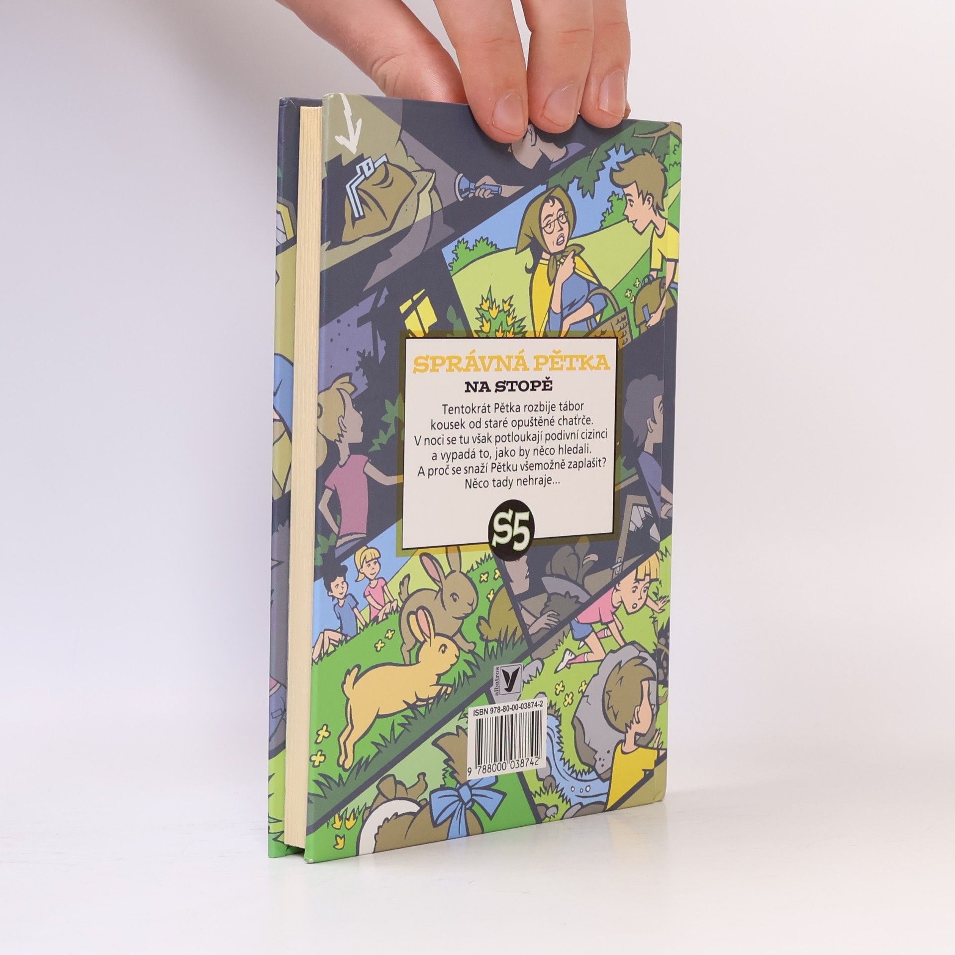 Enid Blyton Správná pětka. Na stopě