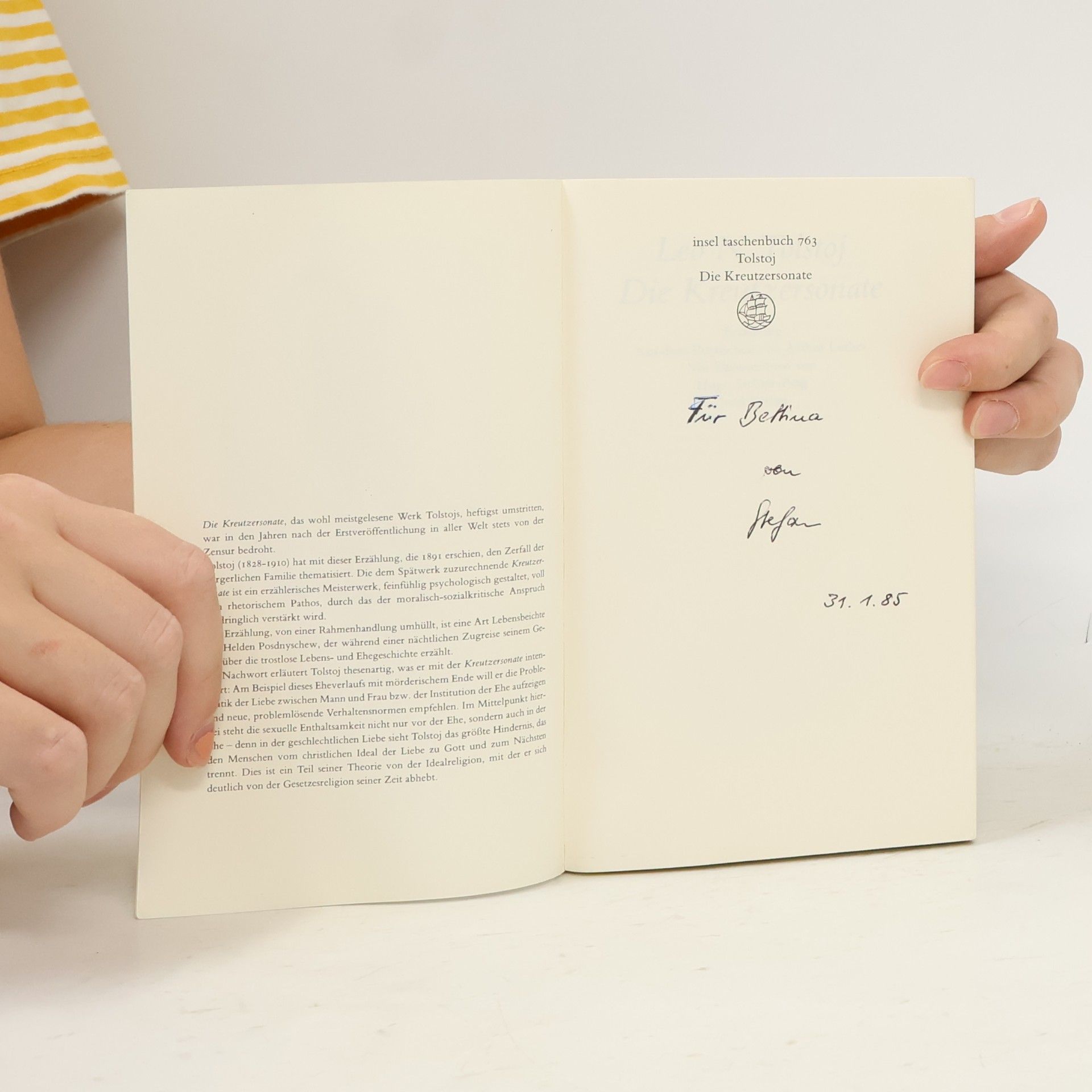 Lev Nikolajevitsj Tolstoj Die Kreutzersonate